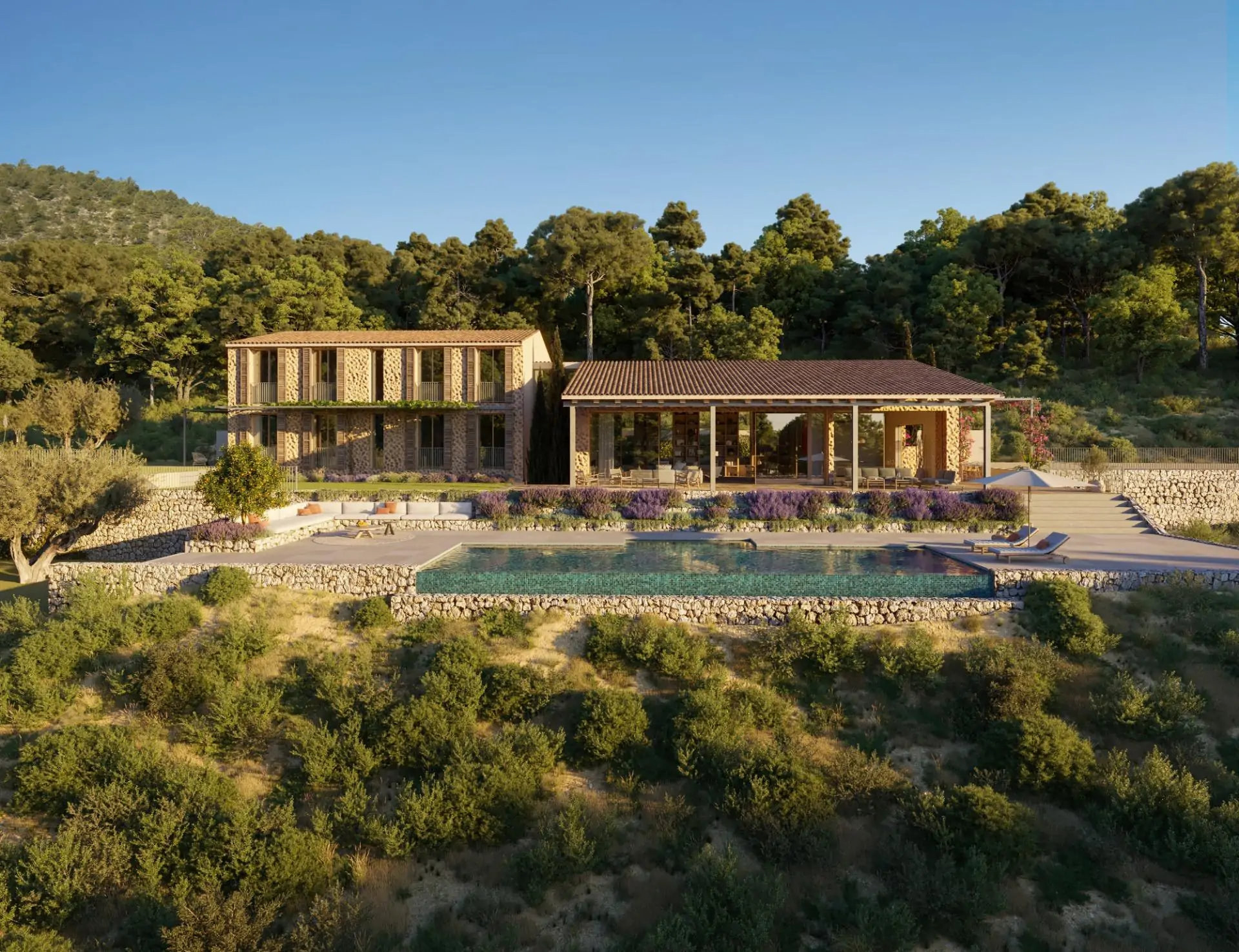 Preciosa casa de campo de nueva construcci&oacute;n cerca de Santa Mar&iacute;a.