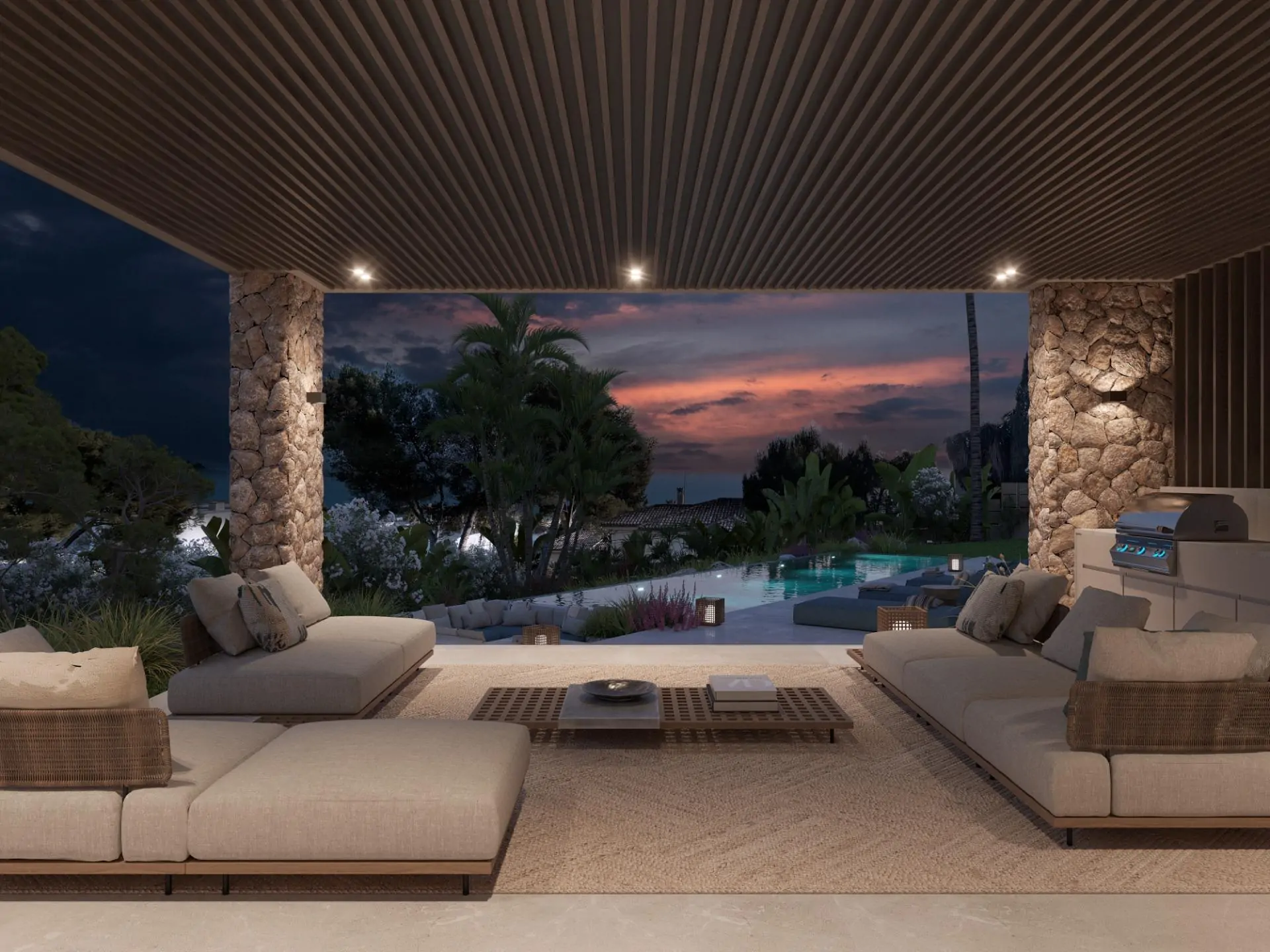 Magnifica villa de nueva construcci&oacute;n en Costa den Blanes con fant&aacute;sticas vistas  al mar.