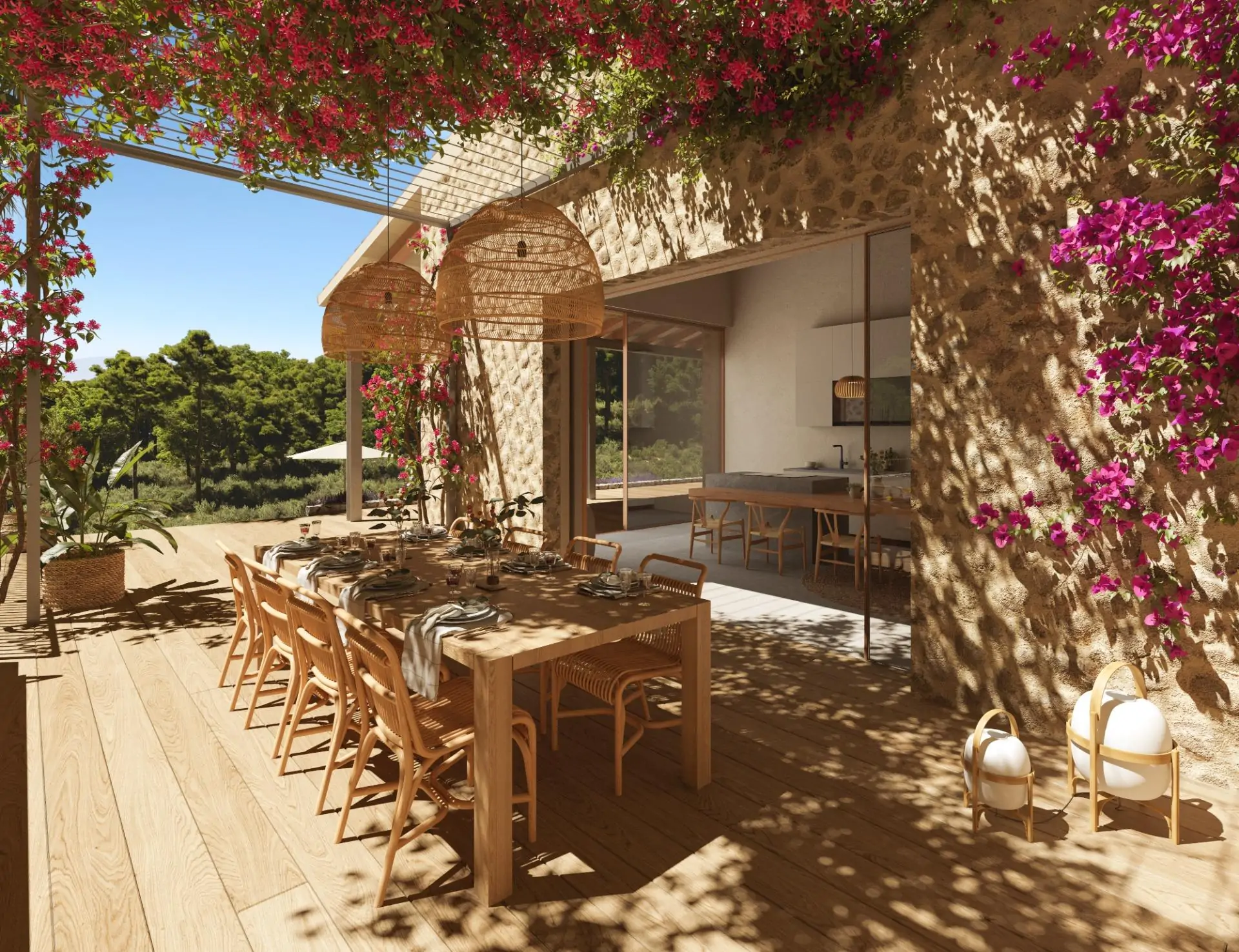 Preciosa casa de campo de nueva construcci&oacute;n cerca de Santa Mar&iacute;a.