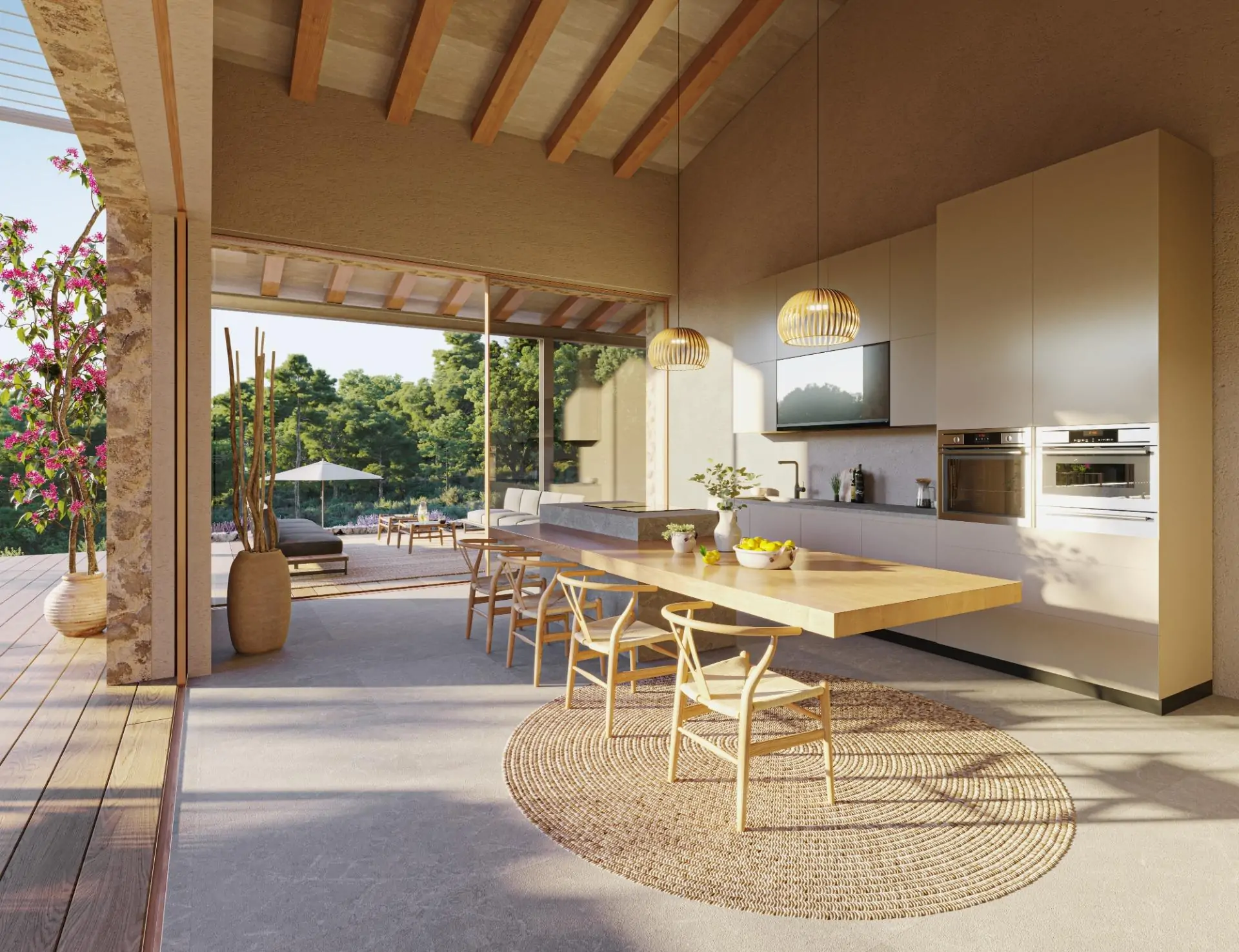 Preciosa casa de campo de nueva construcci&oacute;n cerca de Santa Mar&iacute;a.