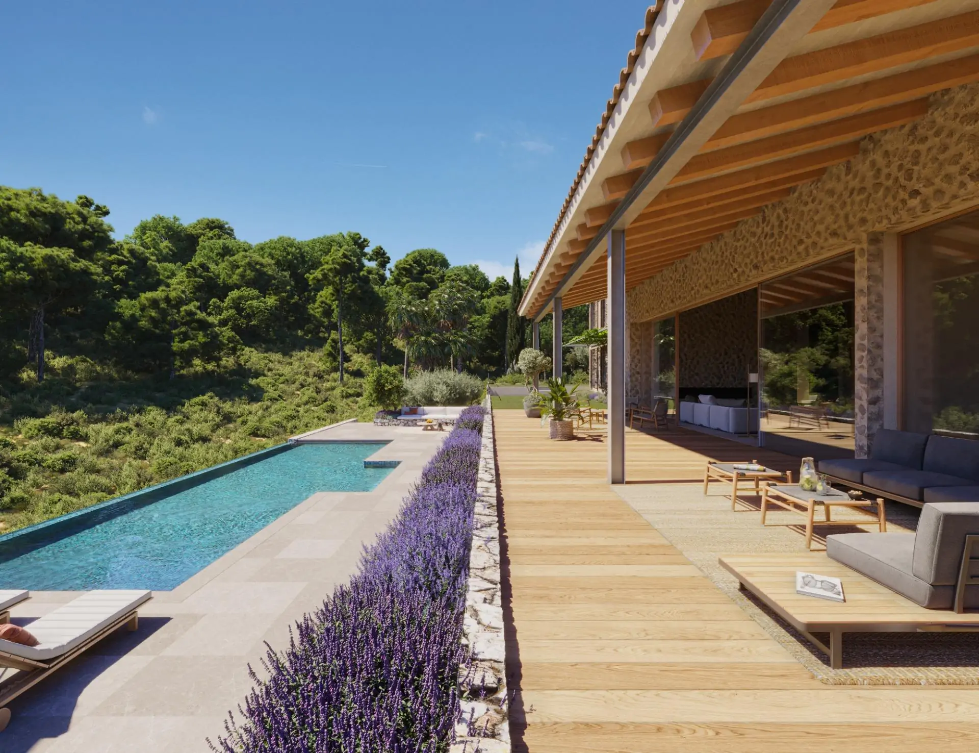 Preciosa casa de campo de nueva construcci&oacute;n cerca de Santa Mar&iacute;a.