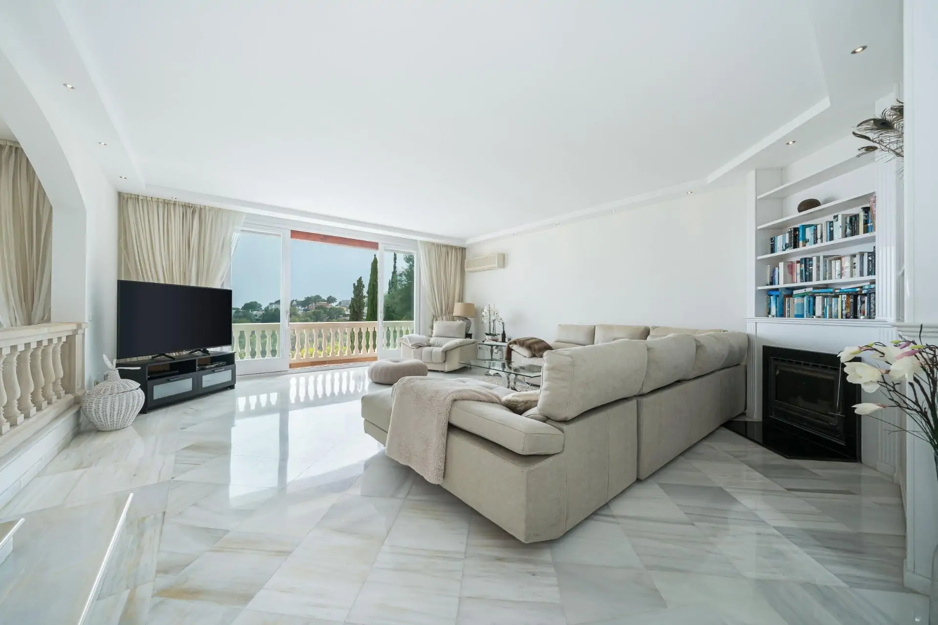 Villa en Costa d’en Blanes con impresionantes vistas al mar.
