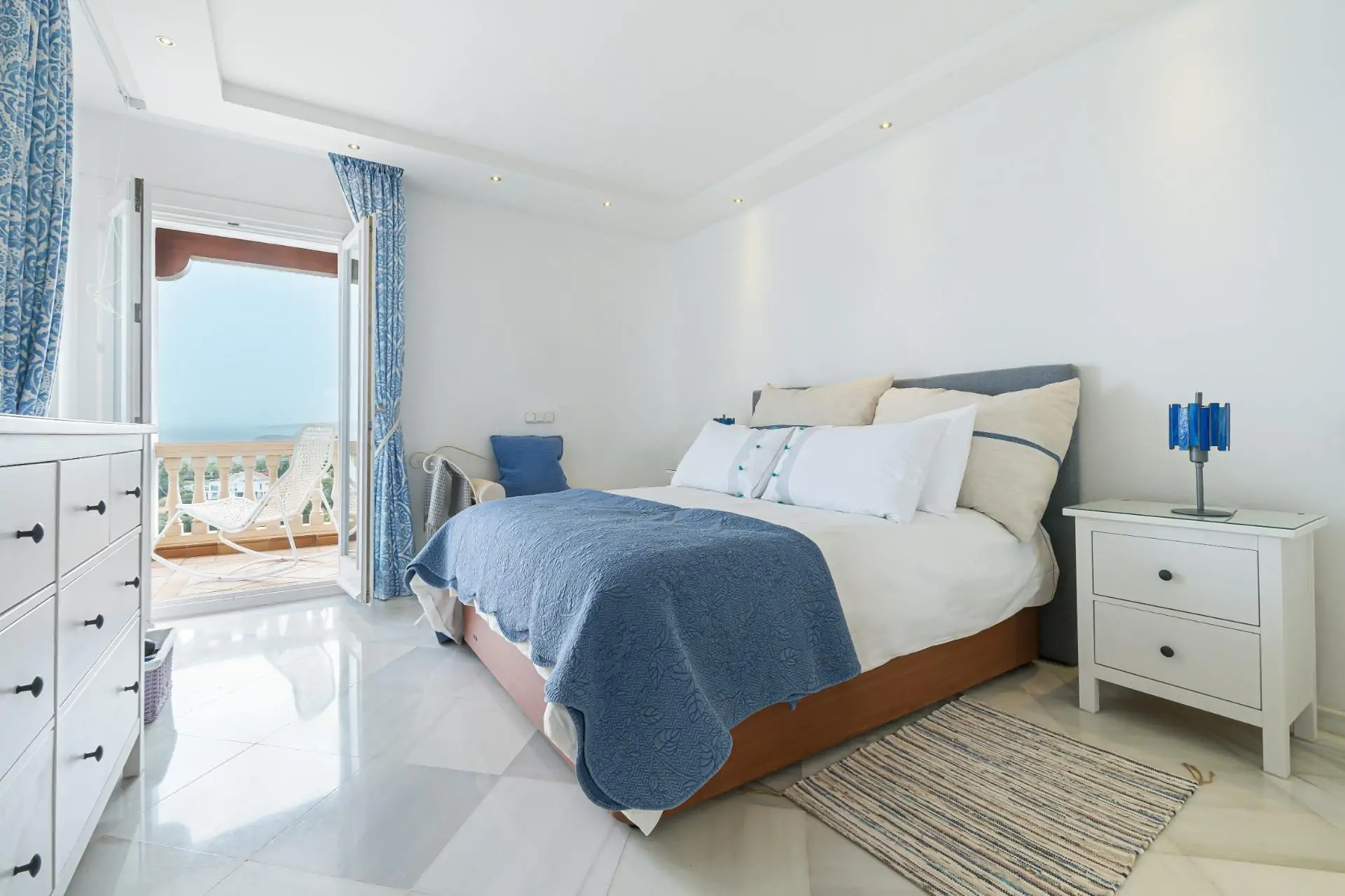 Villa en Costa d’en Blanes con impresionantes vistas al mar.