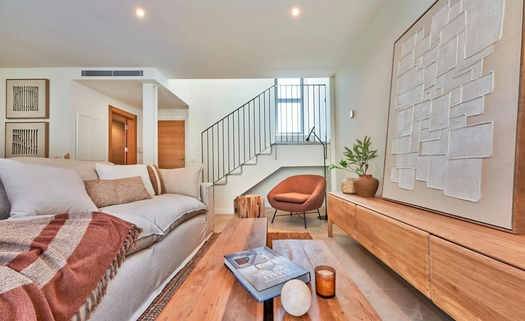 Conjunto de 13 adosados con piscina comunitaria, jardines privados y parking esterior en Esporlas.
