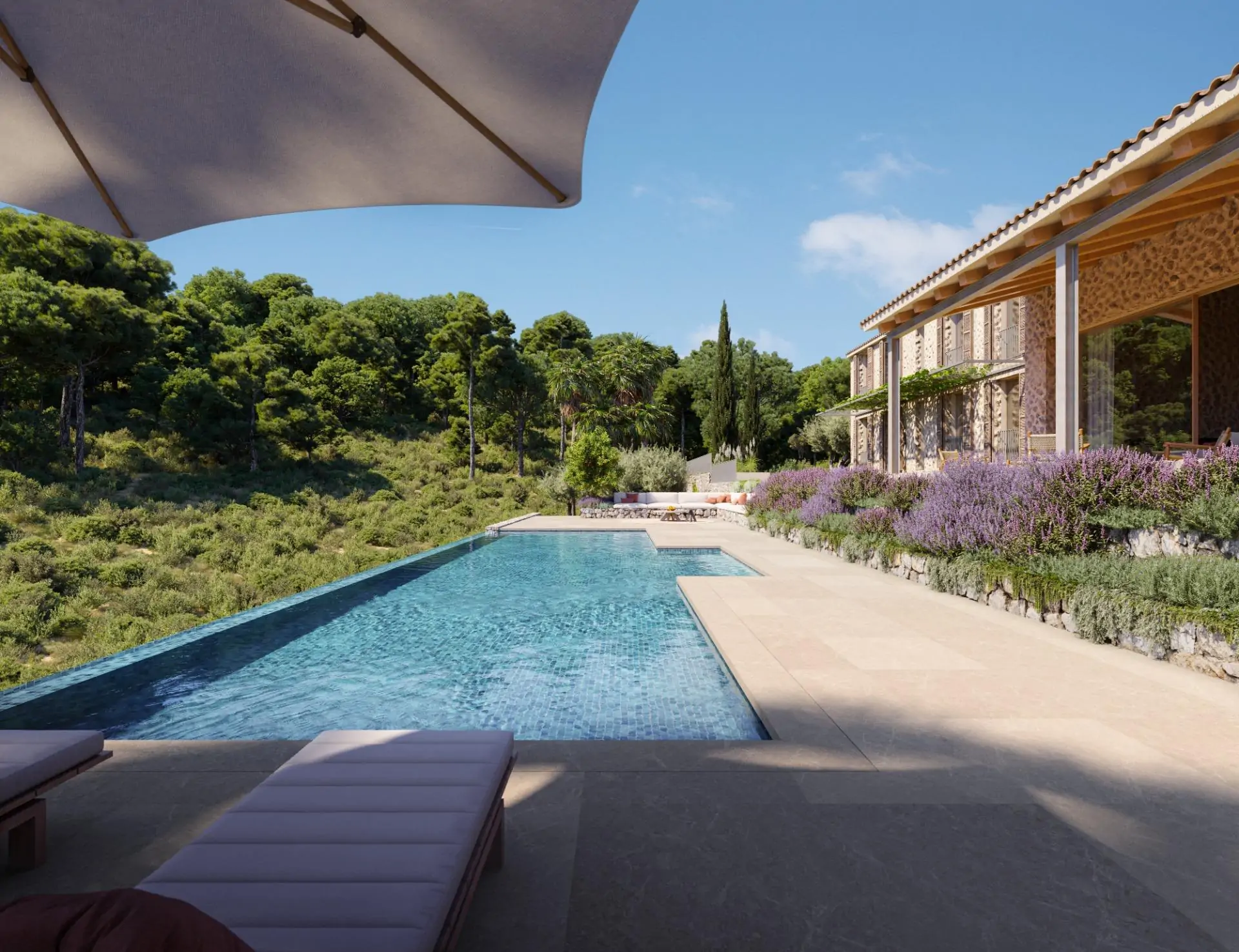 Preciosa casa de campo de nueva construcci&oacute;n cerca de Santa Mar&iacute;a.