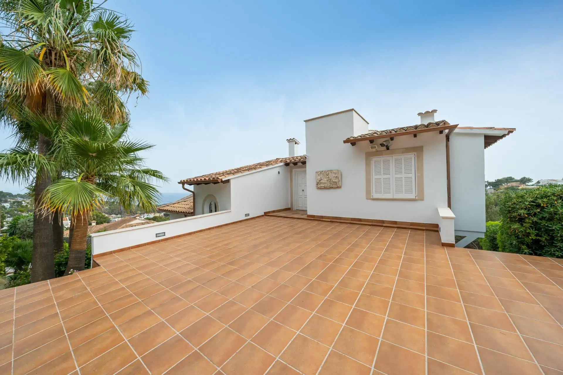 Villa en Costa d’en Blanes con impresionantes vistas al mar.