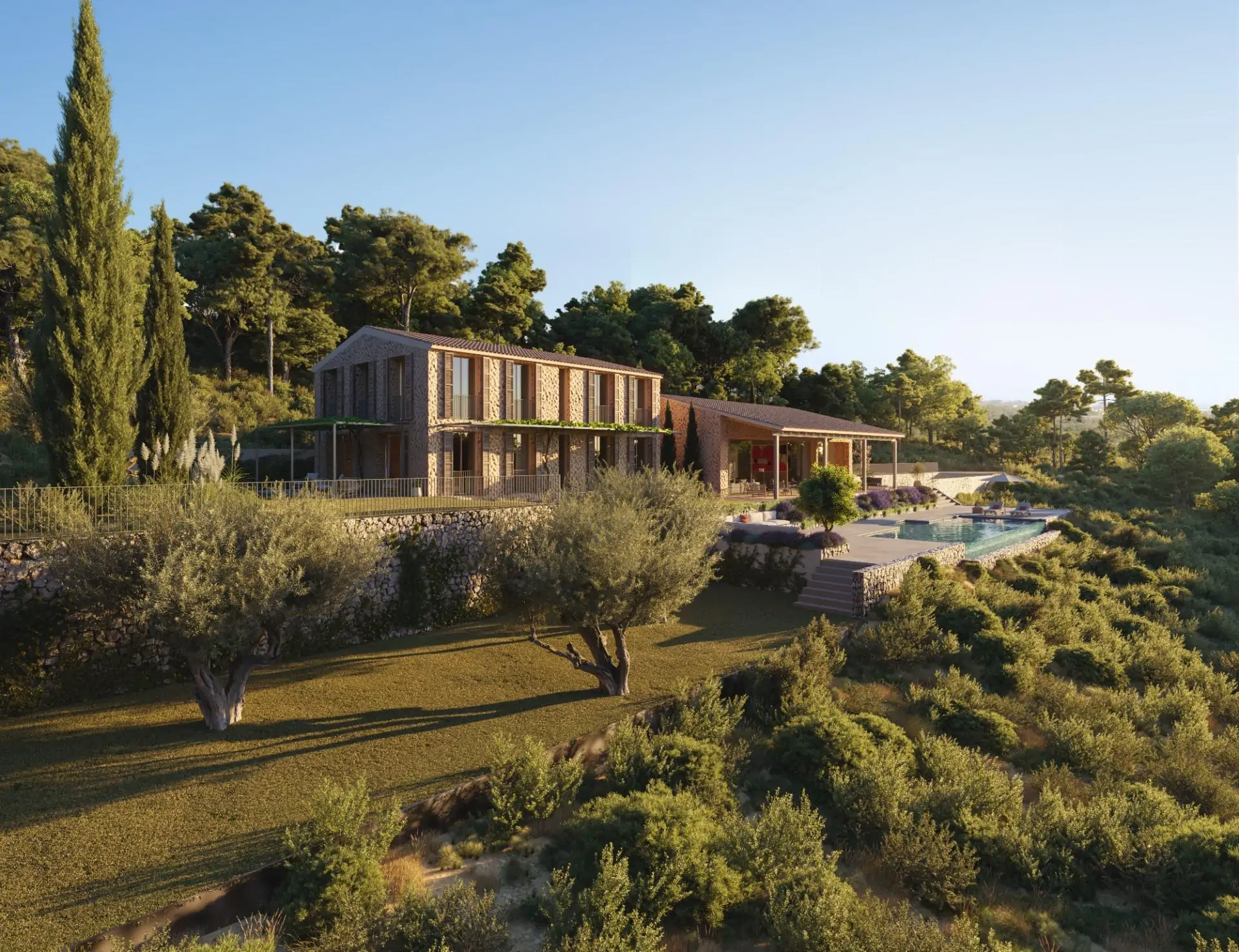 Preciosa casa de campo de nueva construcci&oacute;n cerca de Santa Mar&iacute;a.