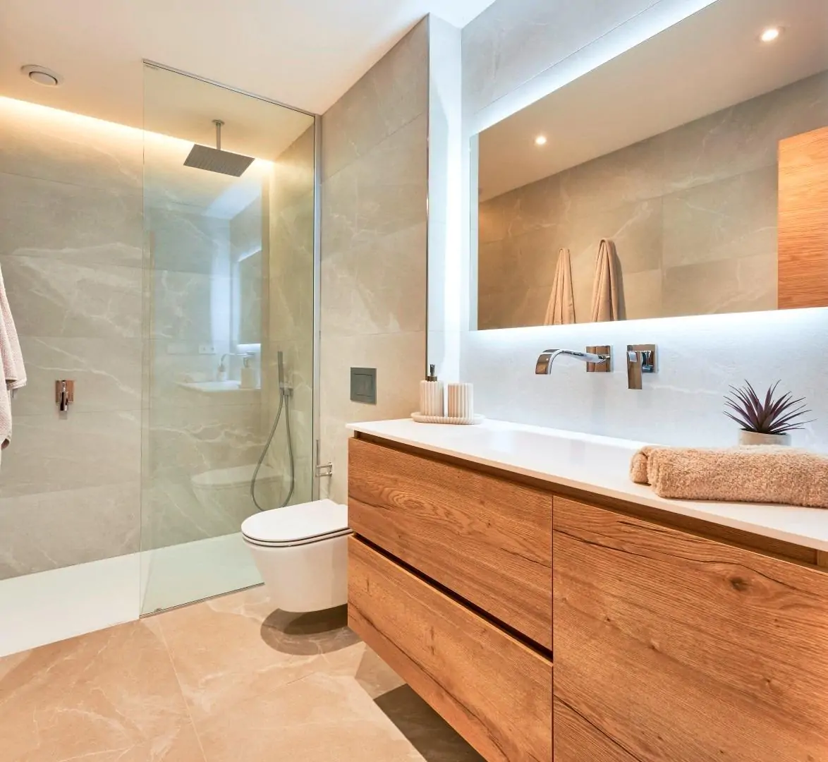 Conjunto de 13 adosados con piscina comunitaria, jardines privados y parking esterior en Esporlas.
