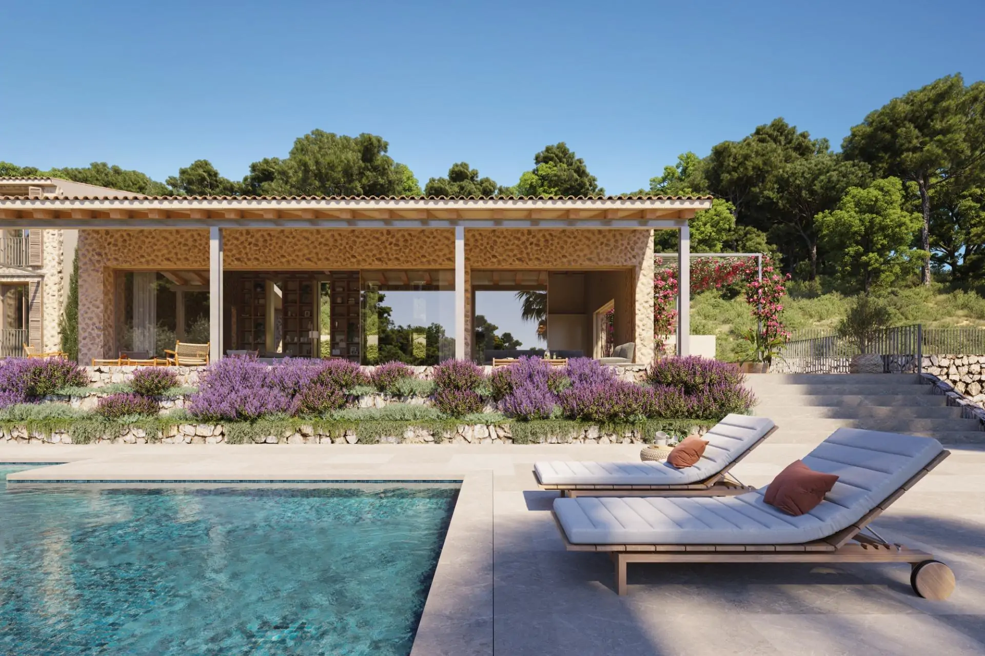 Preciosa casa de campo de nueva construcci&oacute;n cerca de Santa Mar&iacute;a.