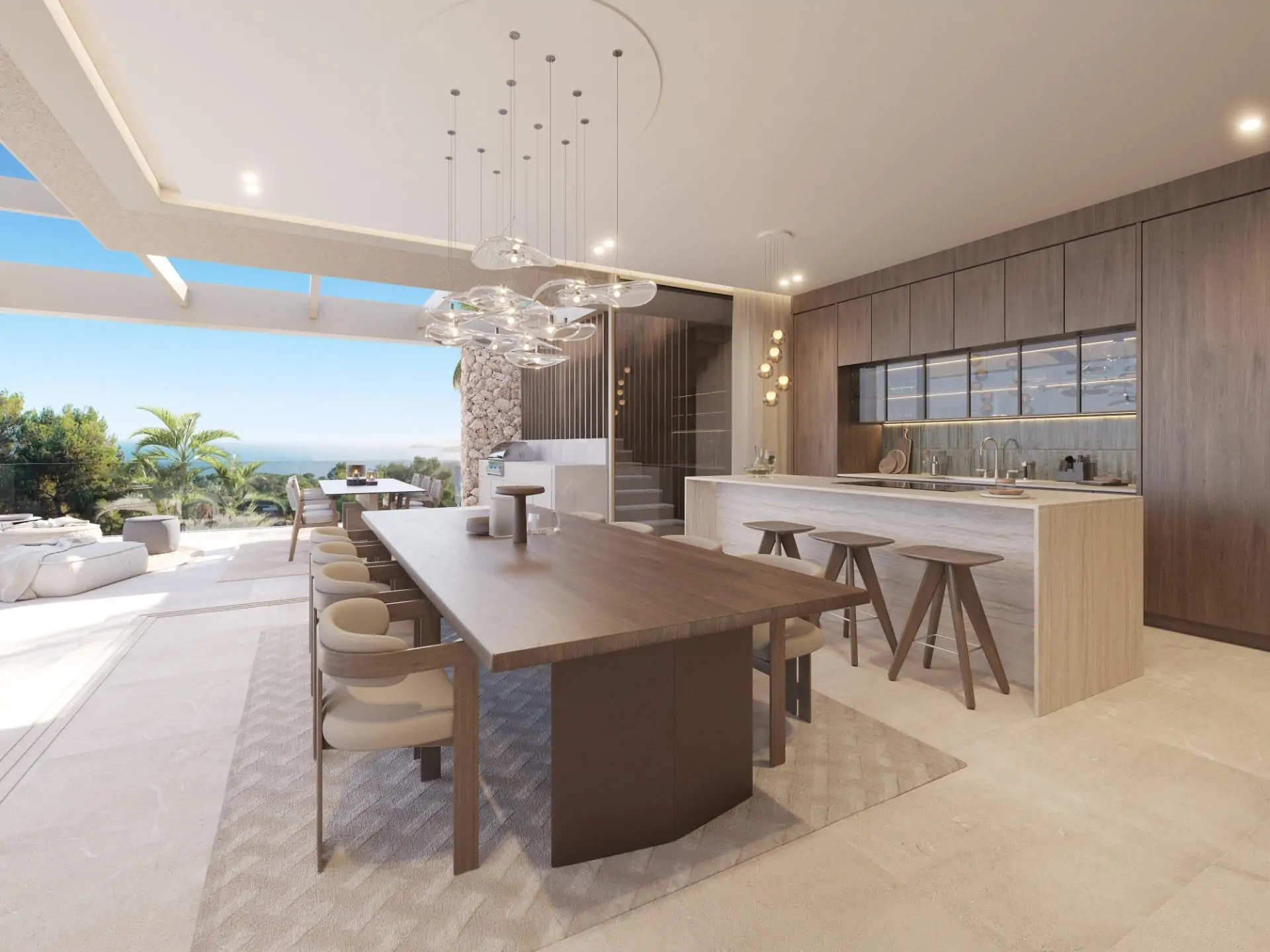 Magnifica villa de nueva construcci&oacute;n en Costa den Blanes con fant&aacute;sticas vistas  al mar.