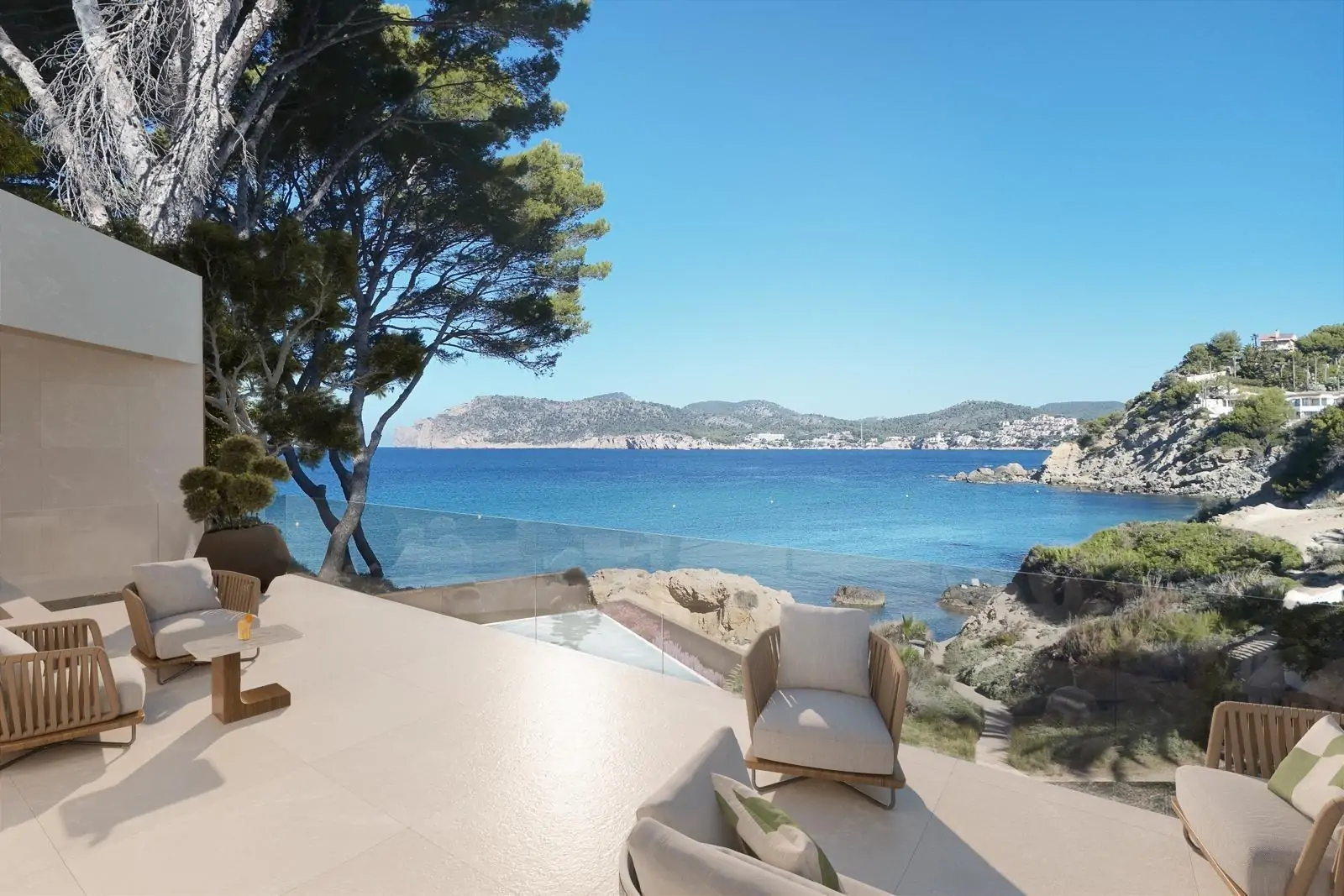 Exclusiva Propiedad de nueva construcción con vistas al mar en Costa de la Calma.