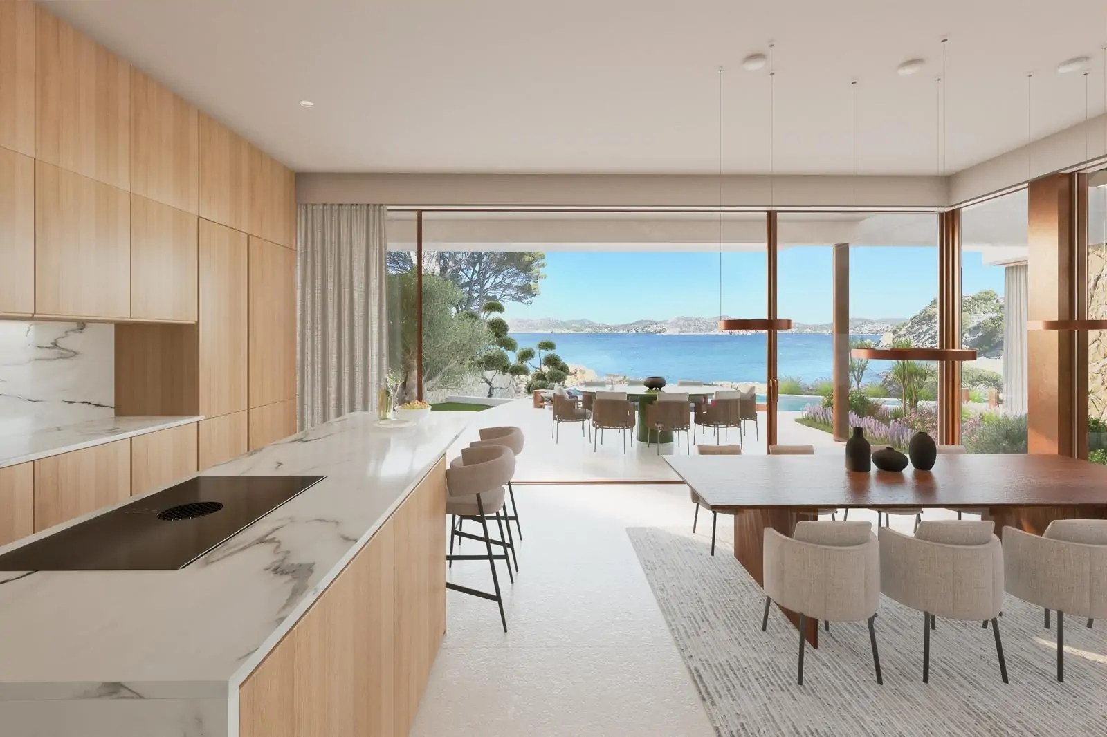 Exclusiva Propiedad de nueva construcción con vistas al mar en Costa de la Calma.
