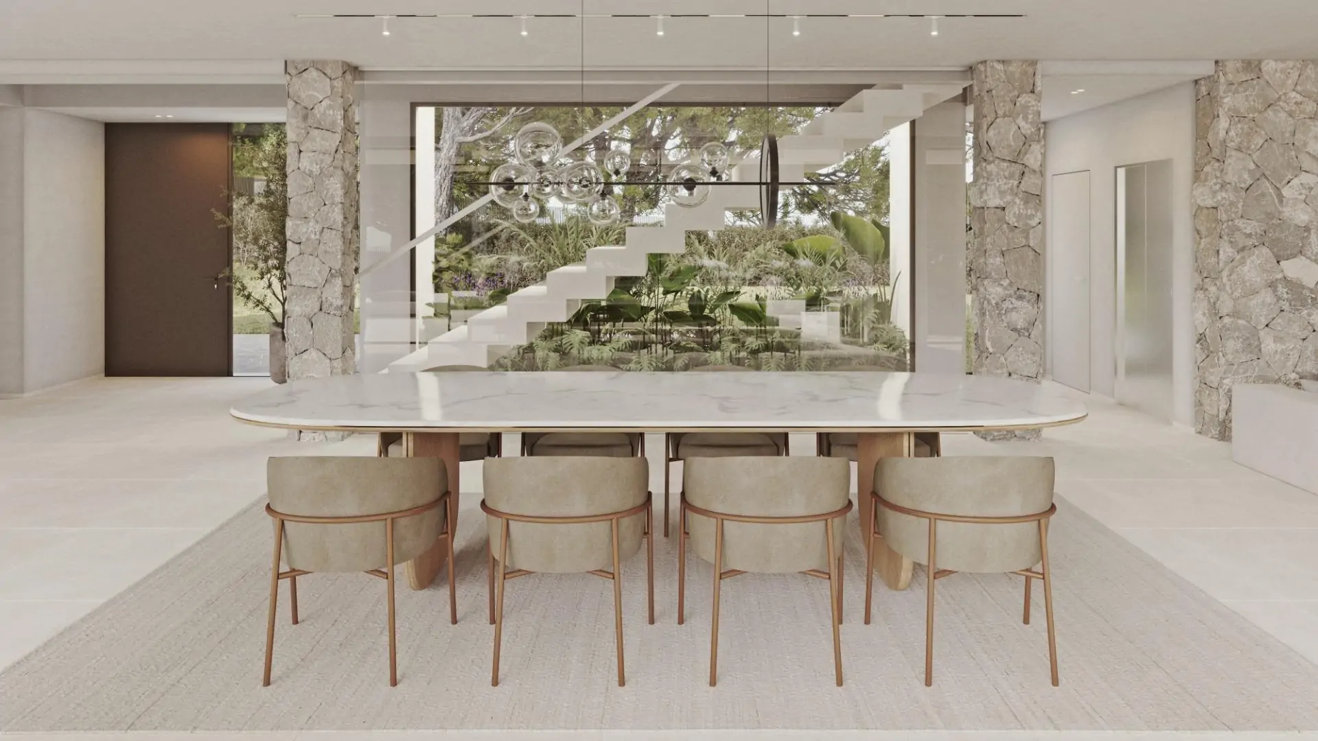 Exclusiva villa de obra nueva, minimalista y elegante en Sa Coma de Bunyola.