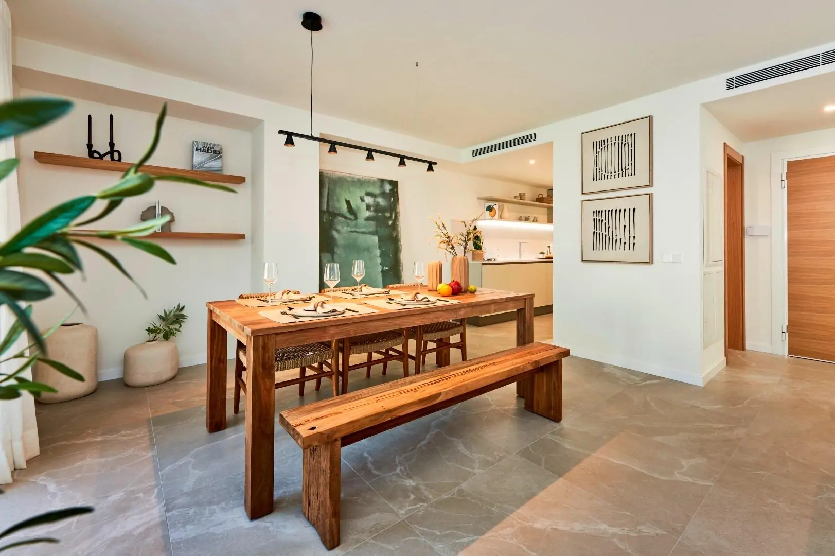 Conjunto de 13 adosados con piscina comunitaria, jardines privados y parking esterior en Esporlas.
