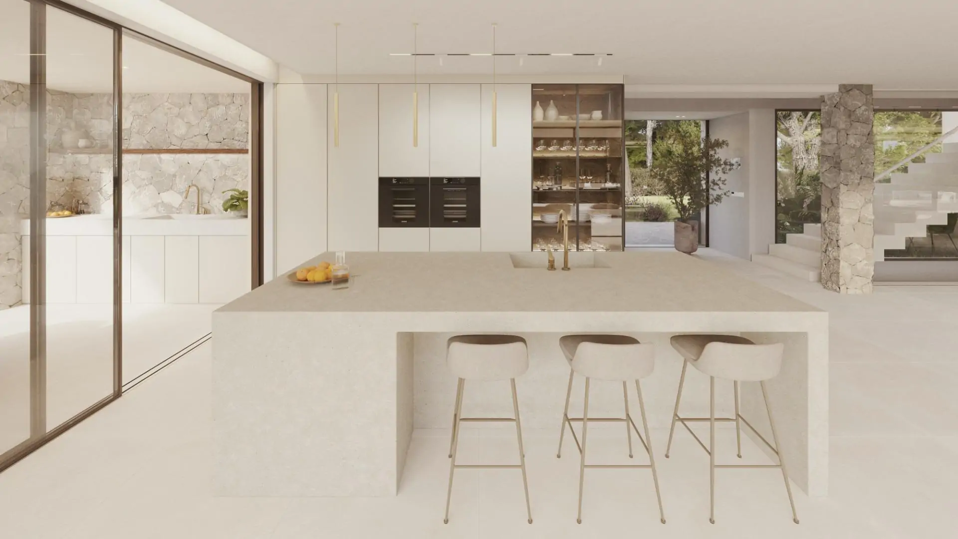 Exclusiva villa de obra nueva, minimalista y elegante en Sa Coma de Bunyola.