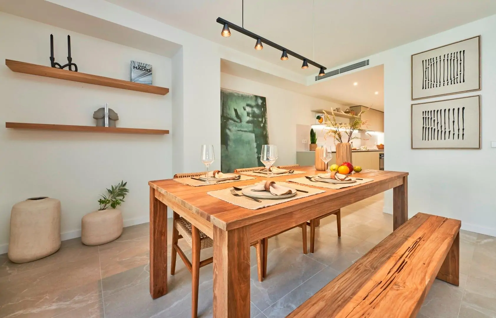 Conjunto de 13 adosados con piscina comunitaria, jardines privados y parking esterior en Esporlas.