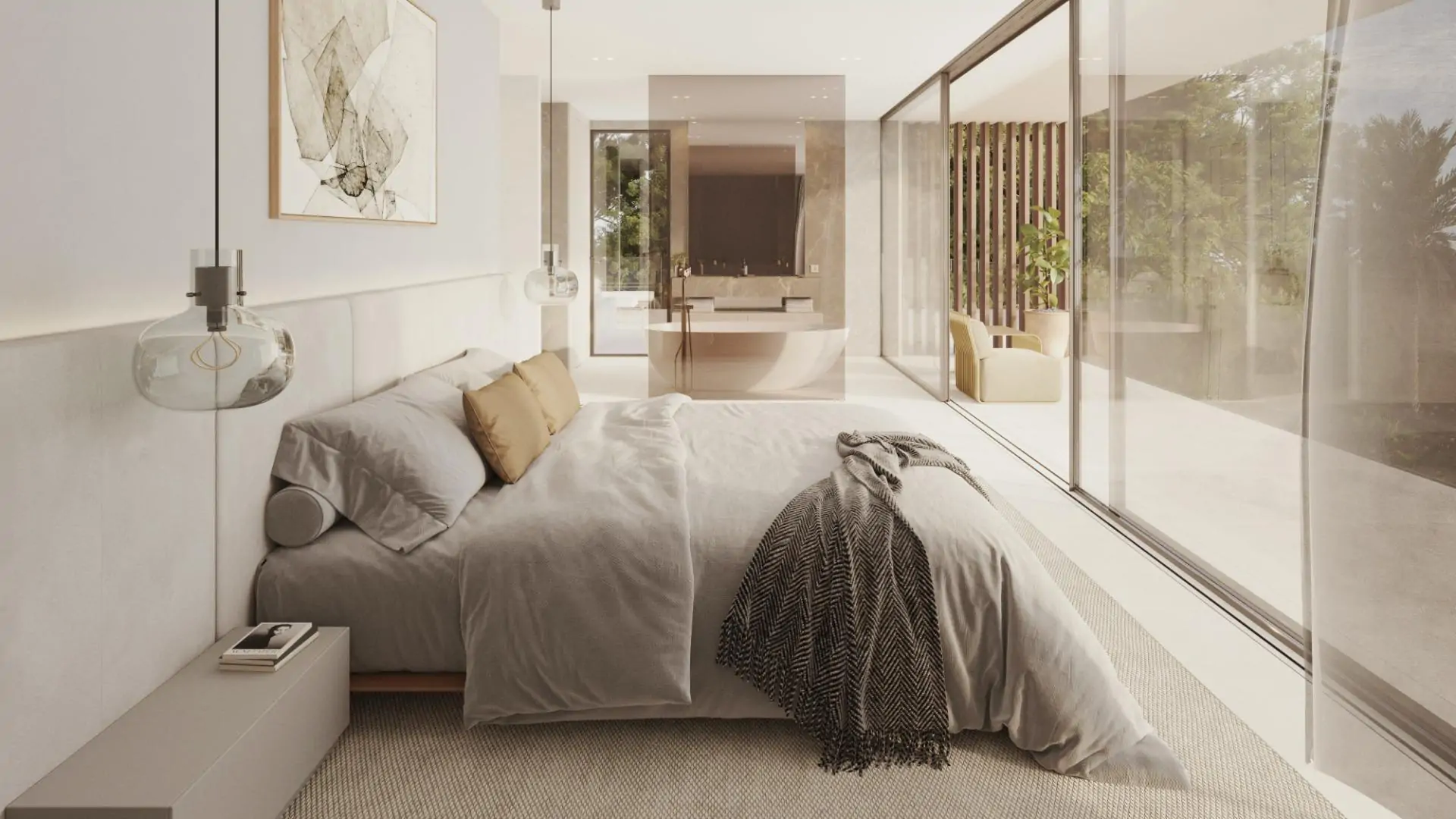 Exclusiva villa de obra nueva, minimalista y elegante en Sa Coma de Bunyola.
