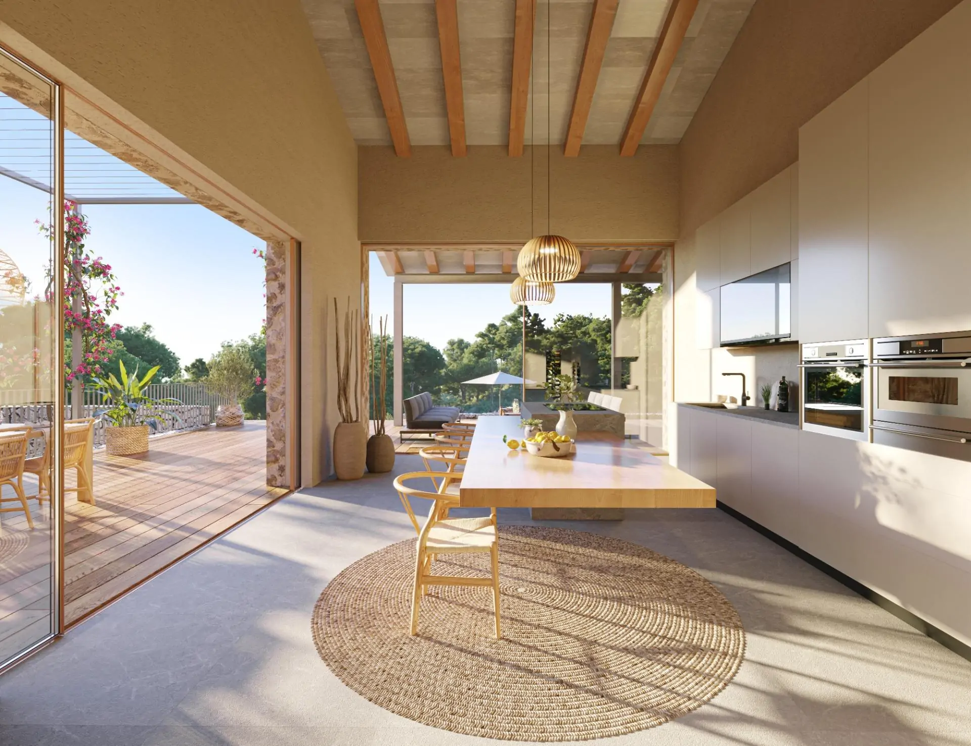 Preciosa casa de campo de nueva construcci&oacute;n cerca de Santa Mar&iacute;a.