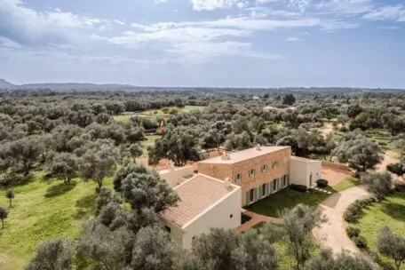 Beautiful newly built finca with lots of privacy in Algaida.