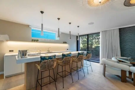 Lujosa villa moderna con vistas al puerto de Andratx y su exclusivo Club de Vela