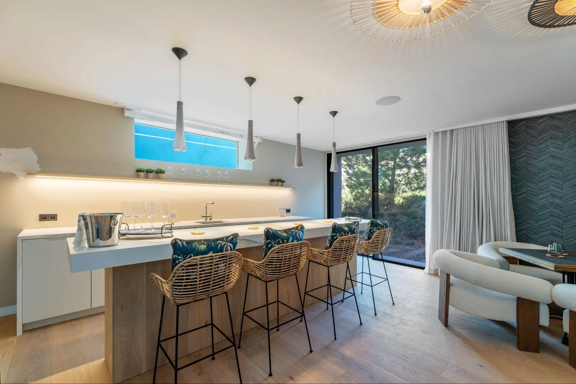 Lujosa villa moderna con vistas al puerto de Andratx y su exclusivo Club de Vela