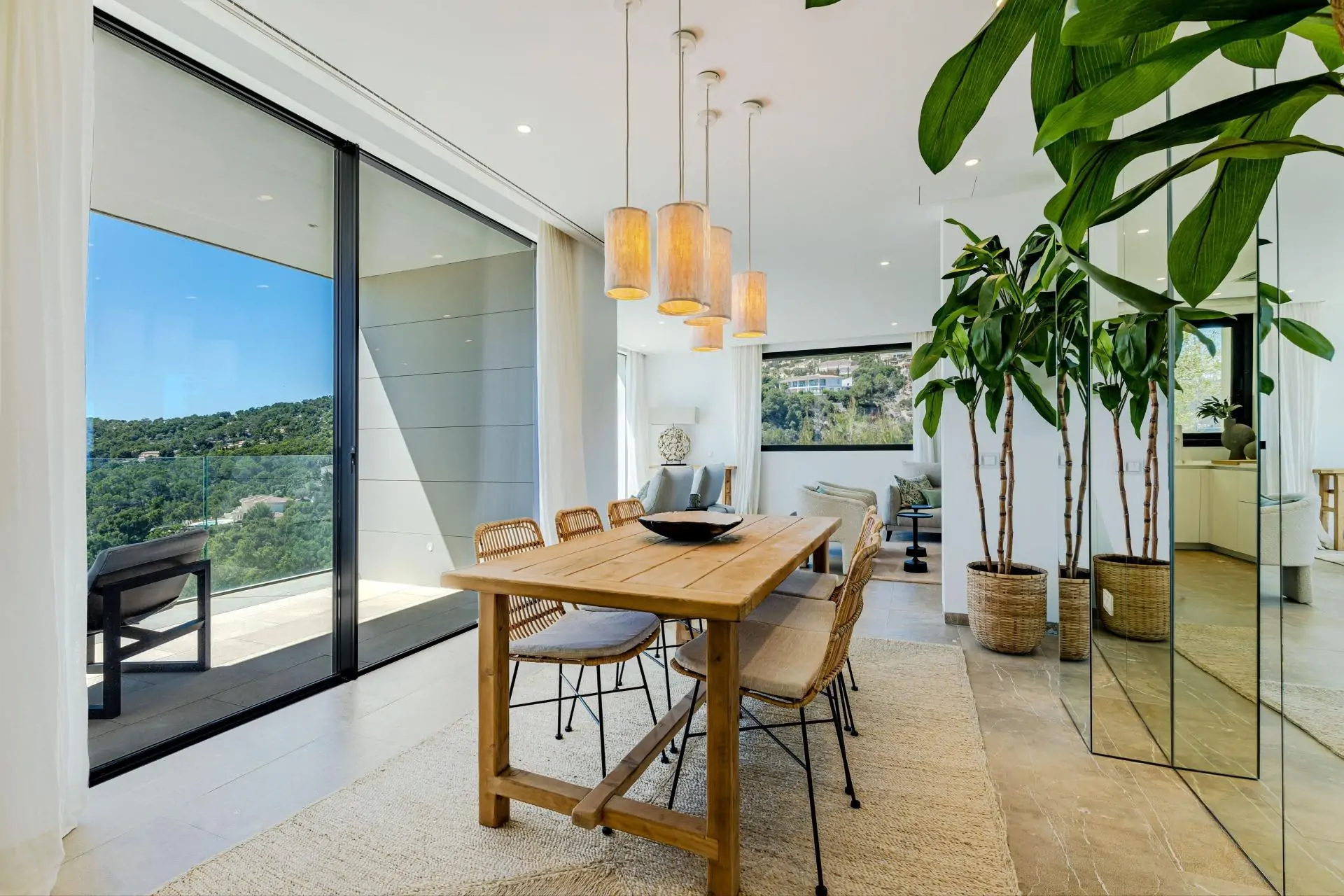 Lujosa villa moderna con vistas al puerto de Andratx y su exclusivo Club de Vela