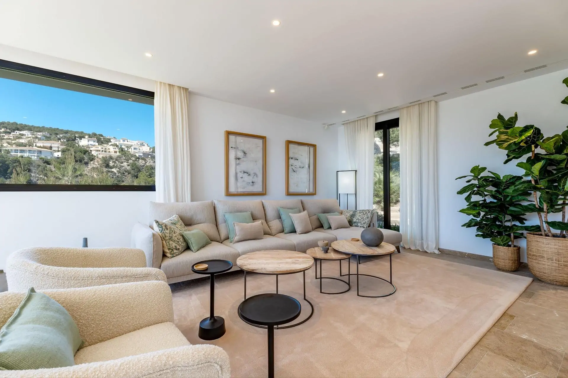 Lujosa villa moderna con vistas al puerto de Andratx y su exclusivo Club de Vela