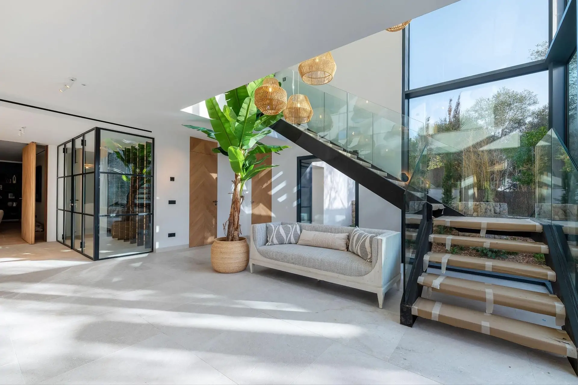 Lujosa villa moderna con vistas al puerto de Andratx y su exclusivo Club de Vela