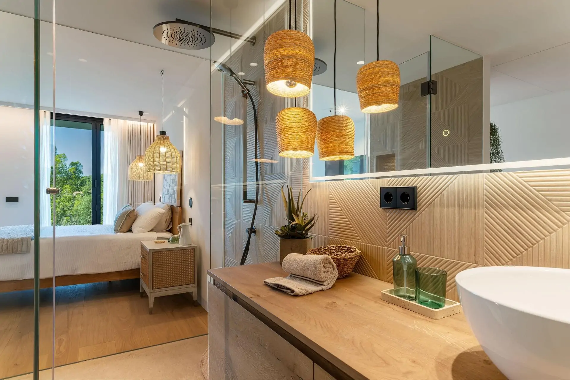 Lujosa villa moderna con vistas al puerto de Andratx y su exclusivo Club de Vela