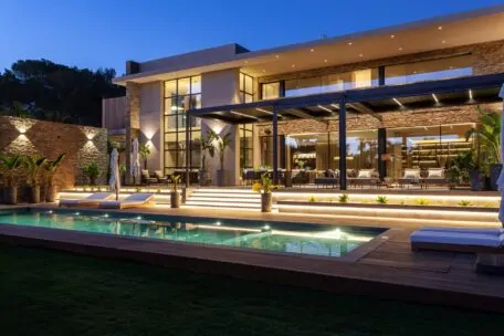 Contemporary Luxury Villa with Pool, Spa & Smart Home Features