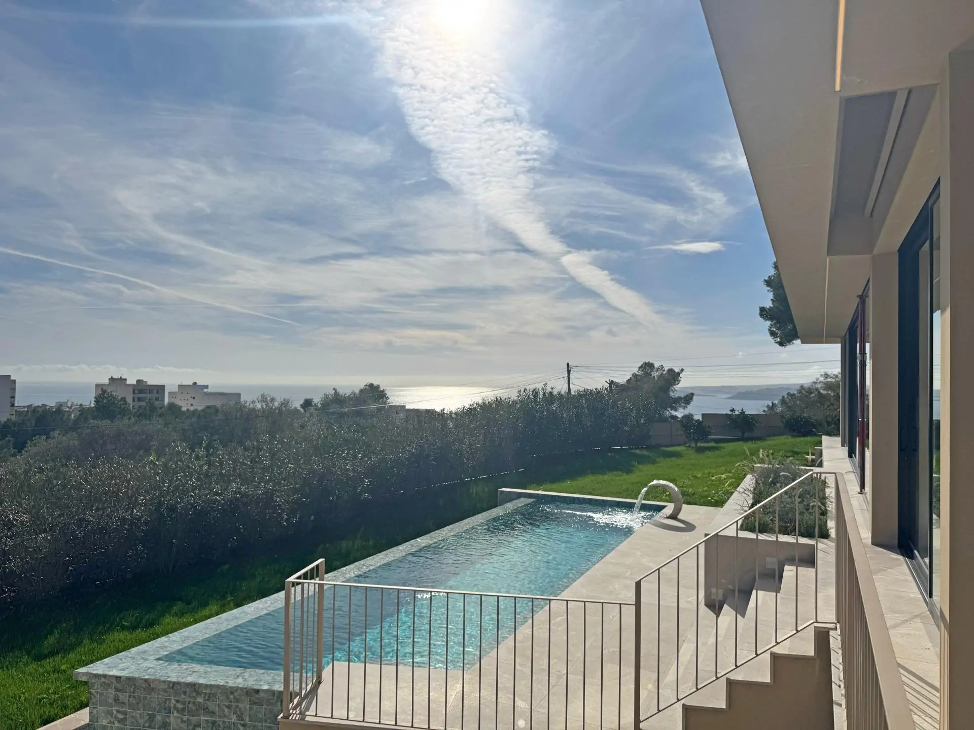 Moderna villa de nueva construcci&oacute;n con vistas al mar en Costa den Blanes