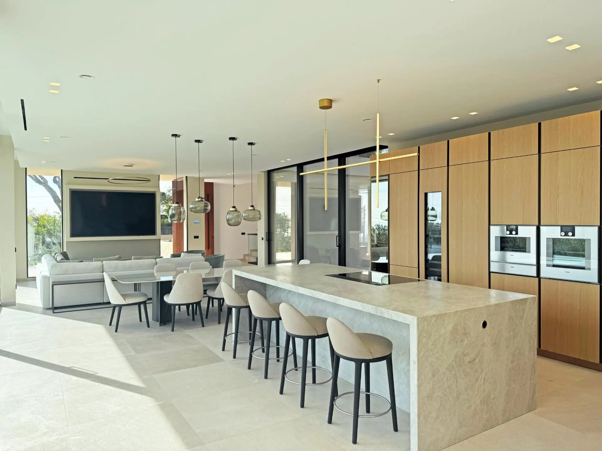 Moderna villa de nueva construcci&oacute;n con vistas al mar en Costa den Blanes