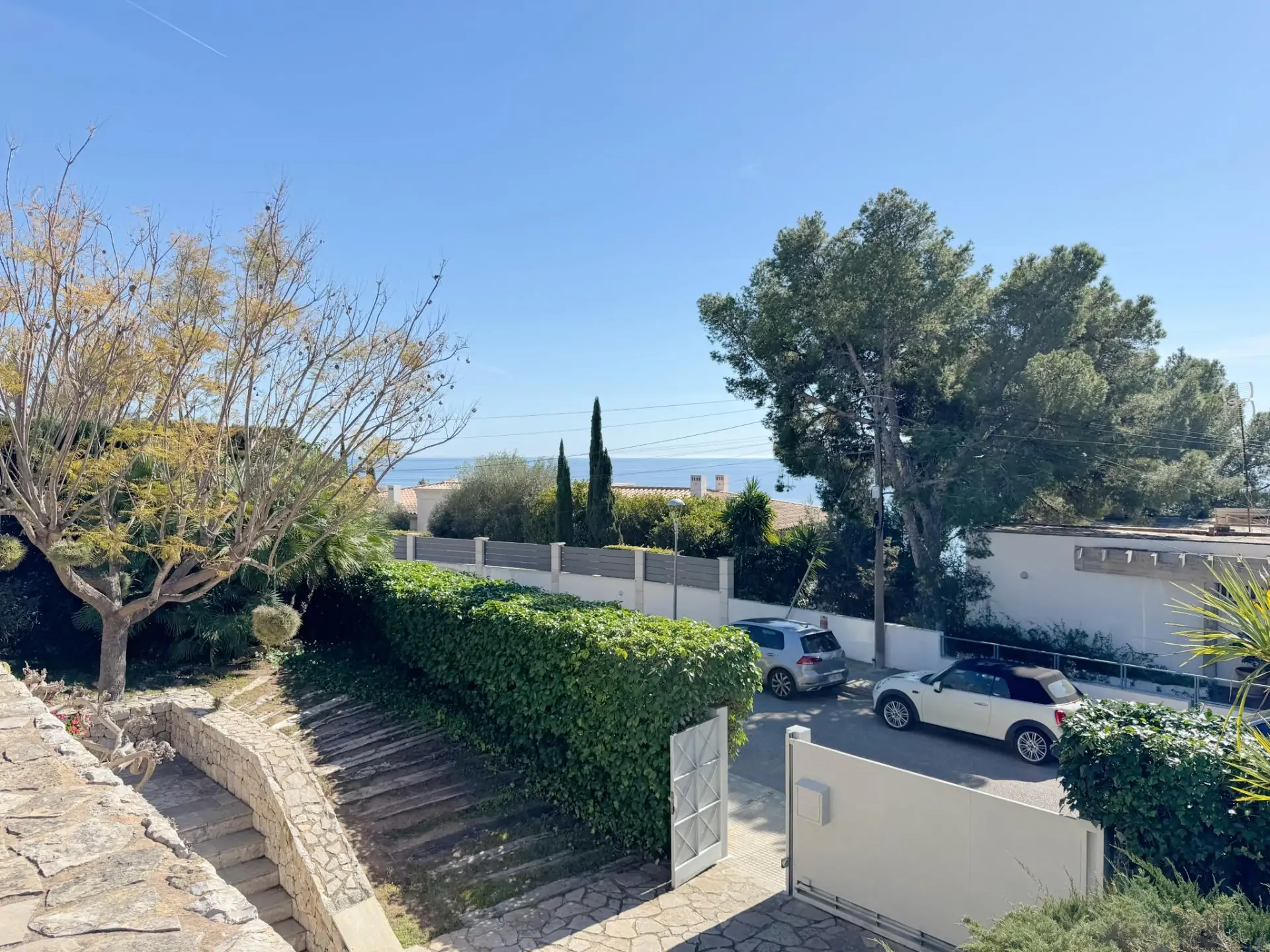 Fantástica villa en el corazón de viejo Bendinat con vistas al mar.