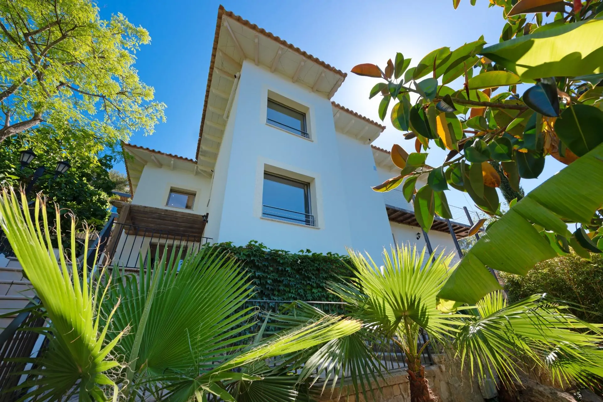 Atractiva villa mediterr&aacute;nea con vistas al mar en Costa d&rsquo;en Blanes