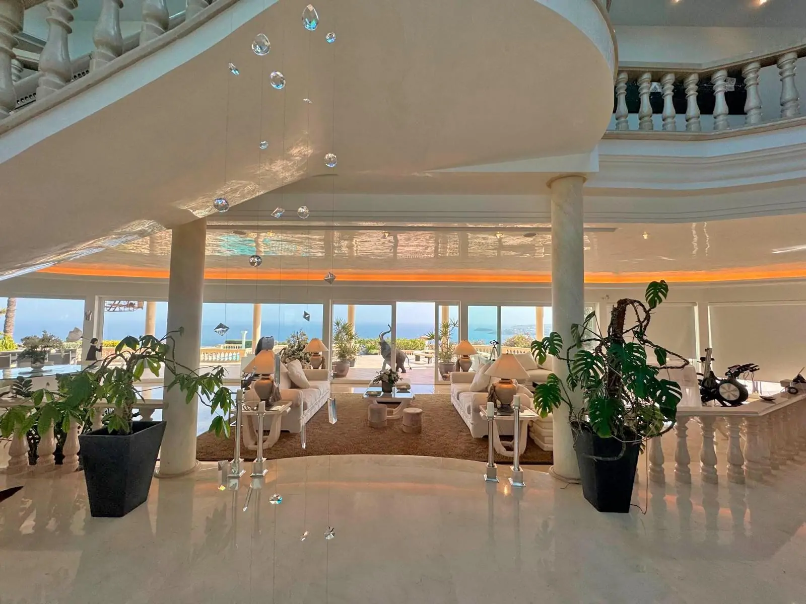 Exclusiva propiedad con increíbles vistas a toda la bahía de Palma en Costa den Blanes.