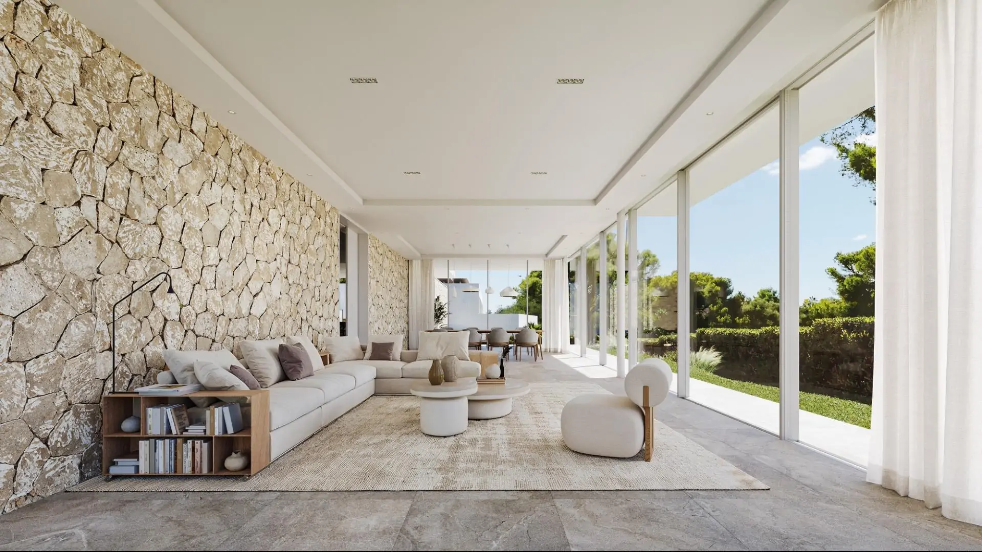 Fantástica propiedad de nueva construcción con vistas al mar en Solo de Mallorca