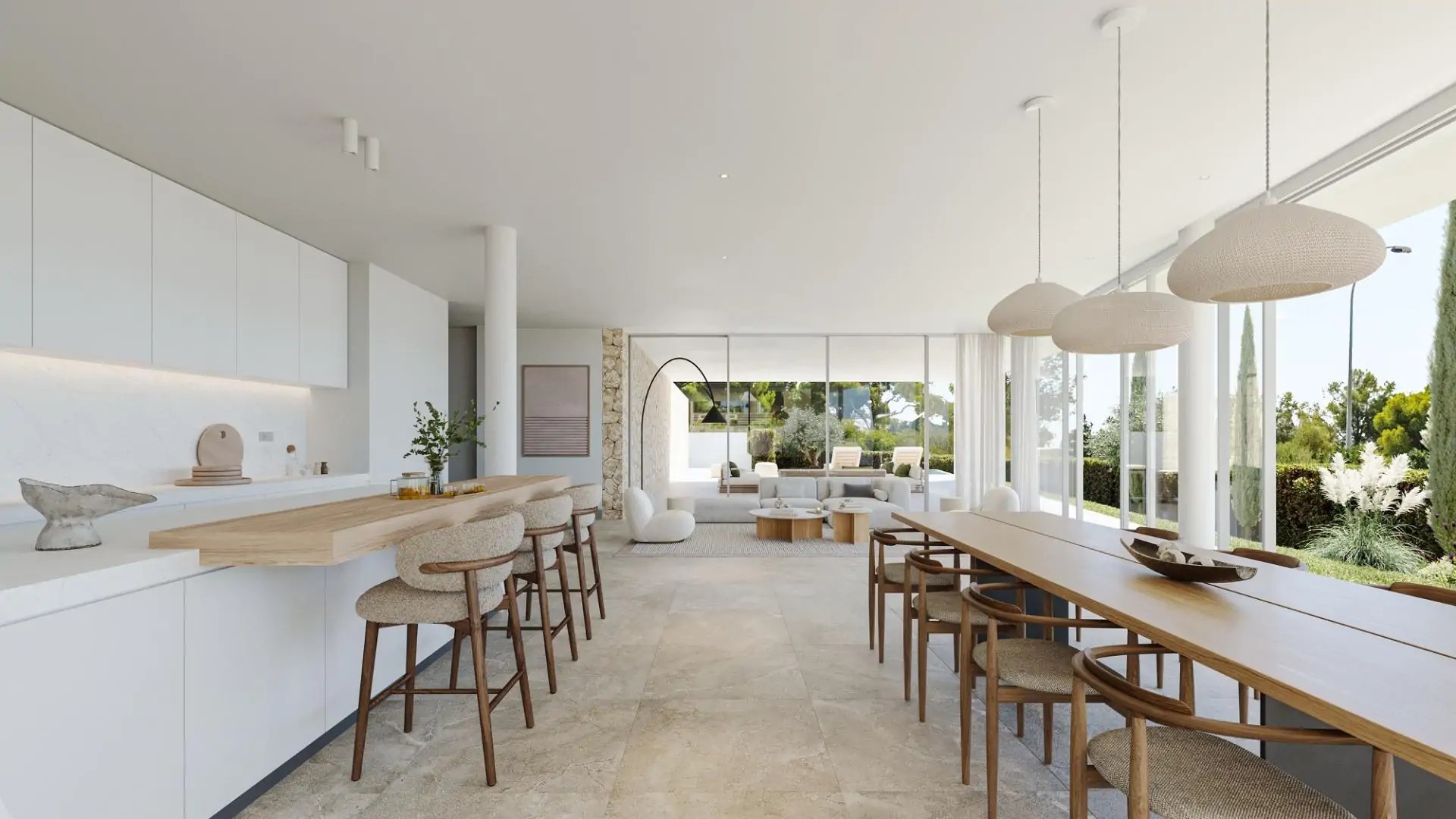 Fantástica propiedad de nueva construcción con vistas al mar en Solo de Mallorca
