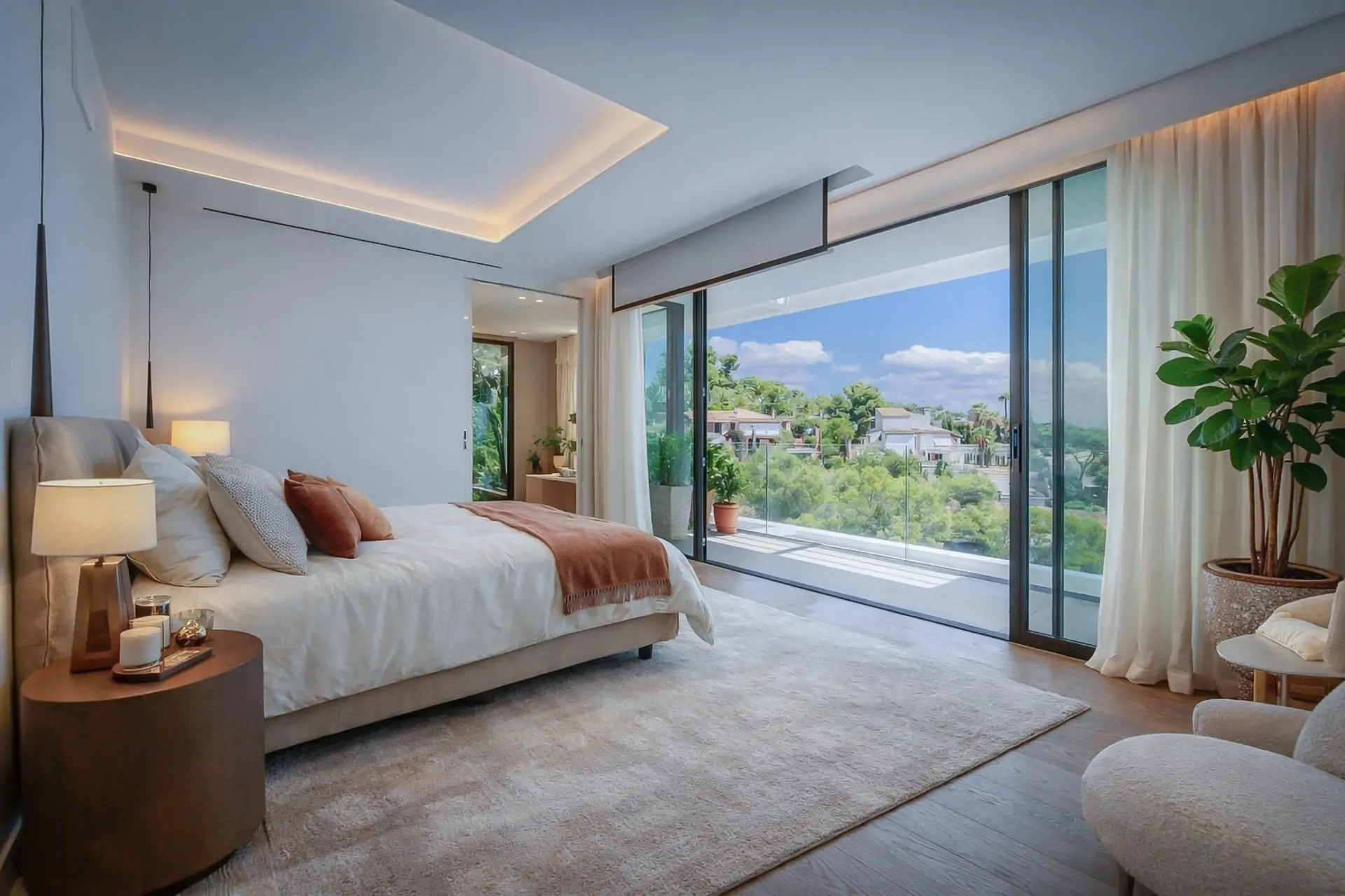 Villa contemporánea de lujo con vistas panorámicas al mar