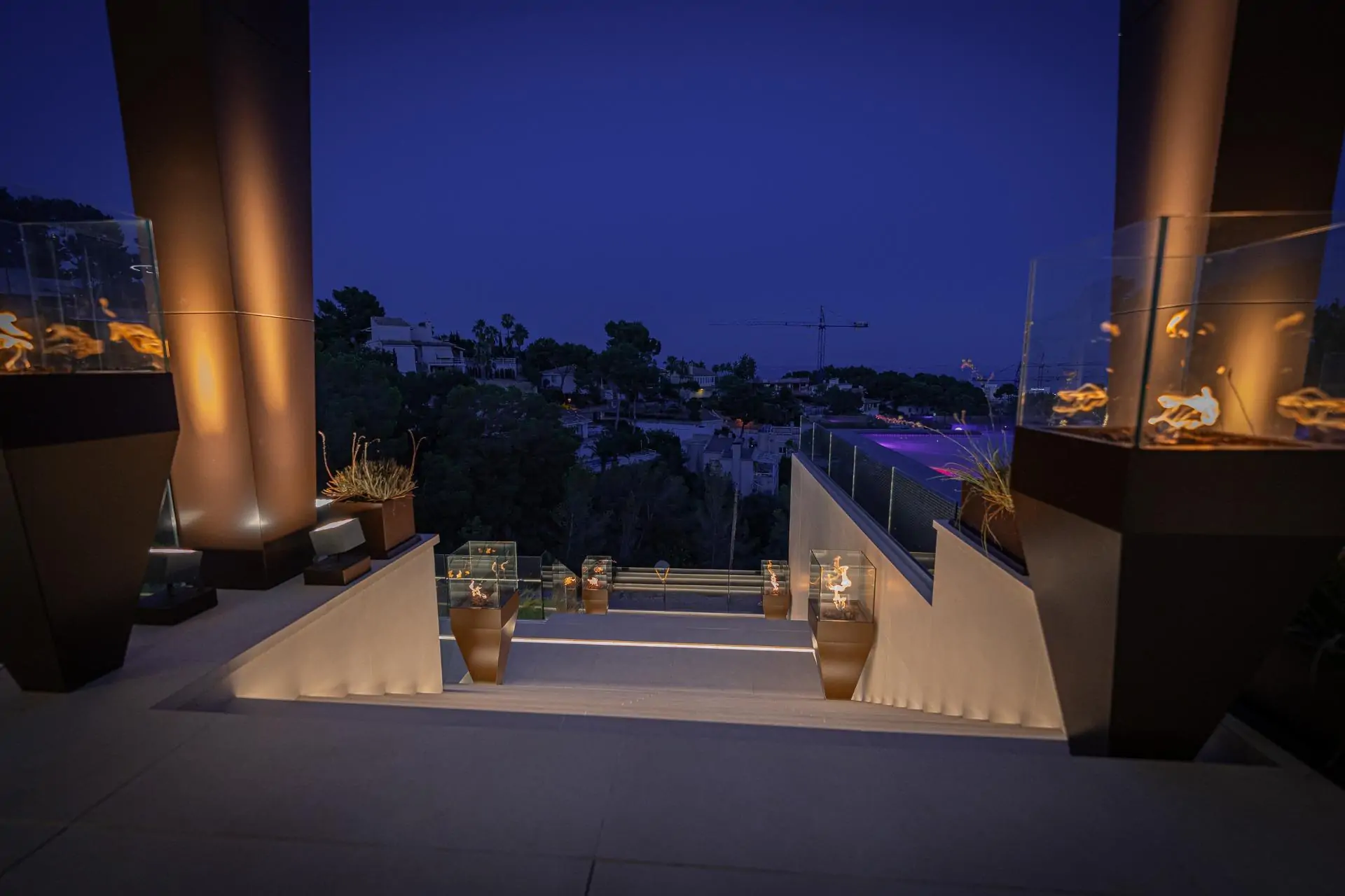 Villa contemporánea de lujo con vistas panorámicas al mar