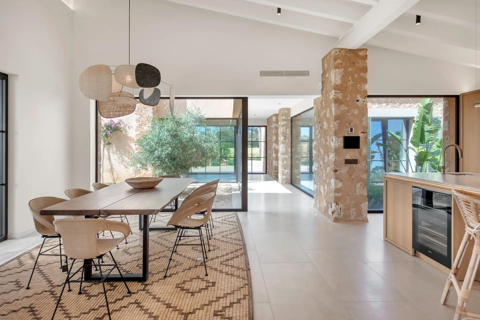Elegante propiedad de nueva construcción en la zona de Sa Rápita y Estrenc.