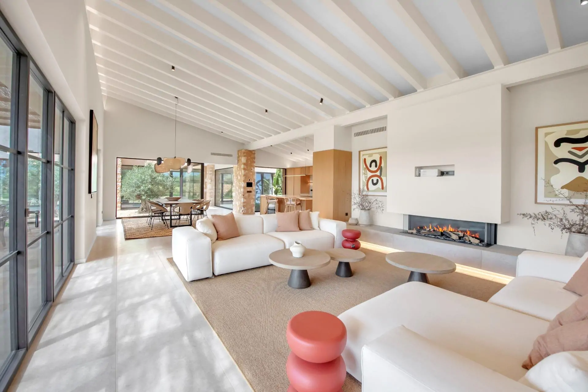 Elegante propiedad de nueva construcción en la zona de Sa Rápita y Estrenc.