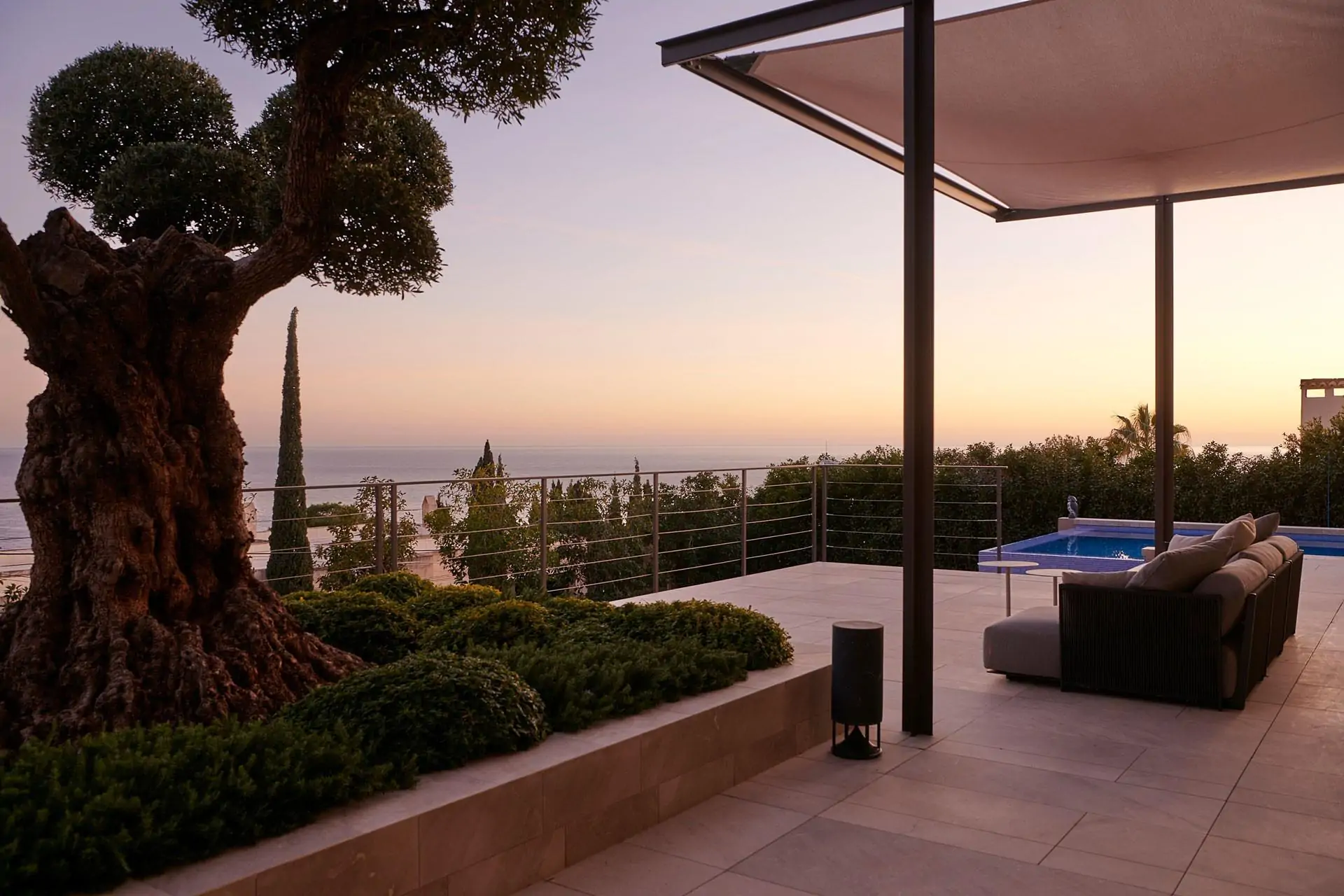 Villa de lujo con vistas panorámicas al mar en Cala Llamp
