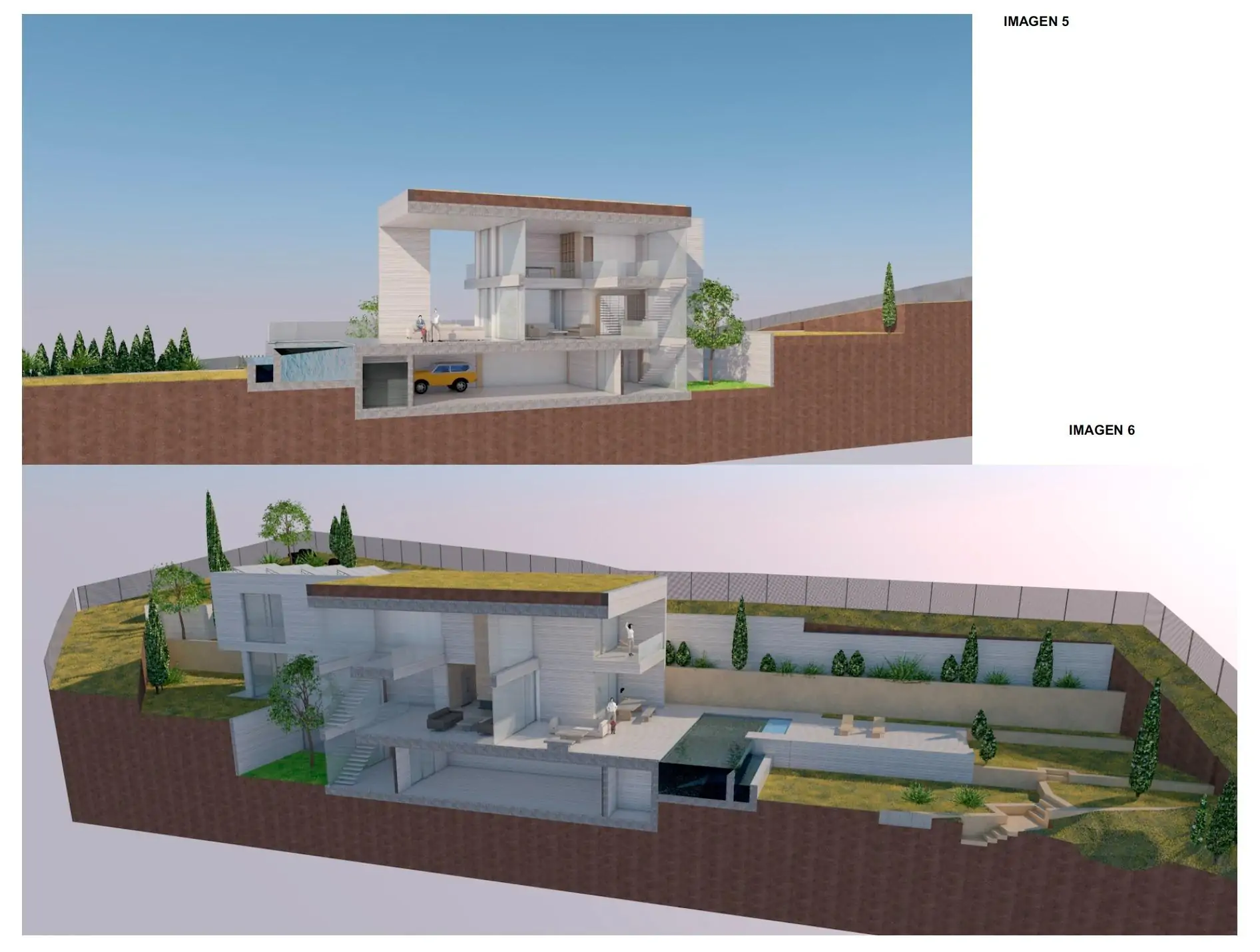 Solar en Son Vida con proyecto y licencia solicitada para villa de lujo