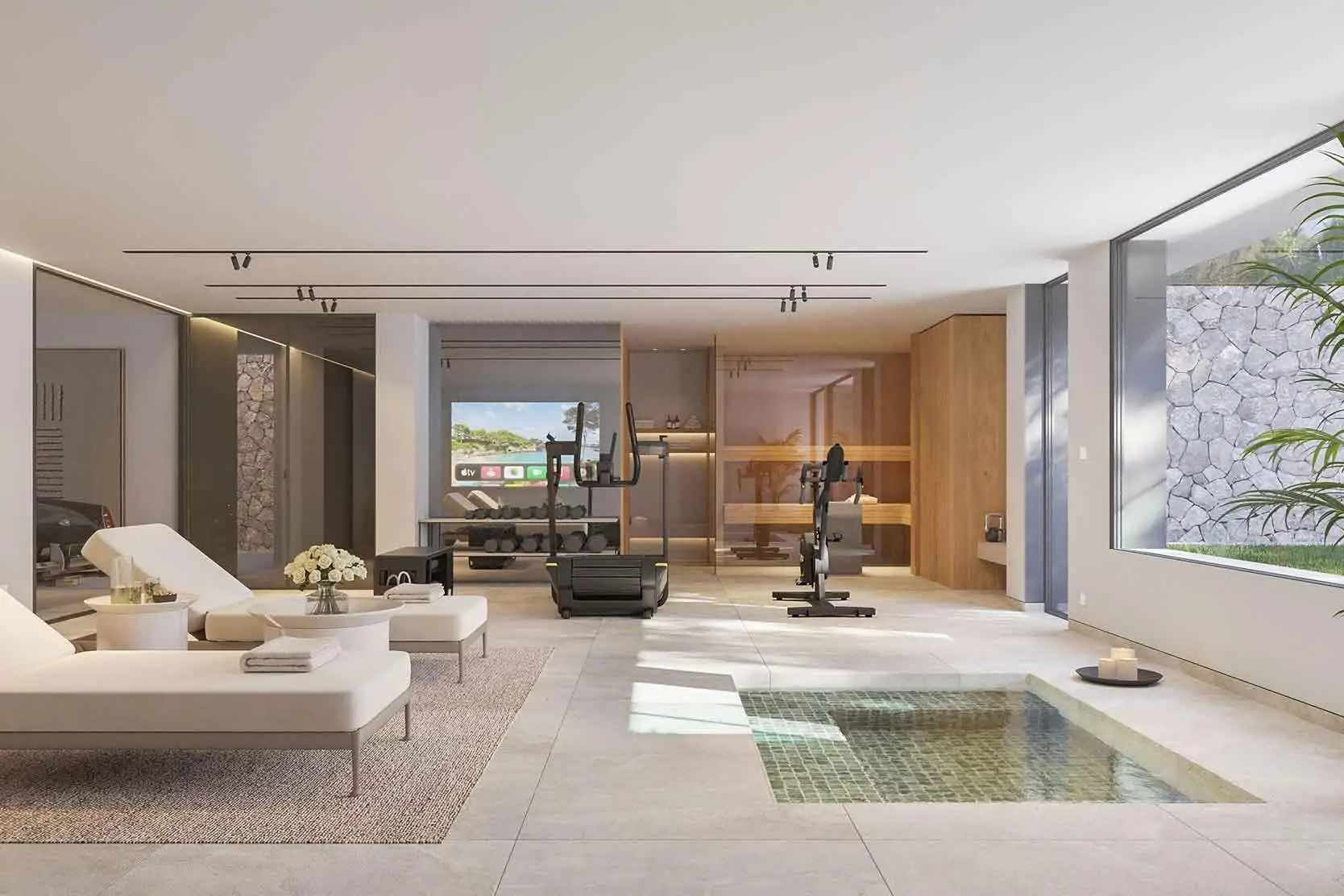Villa de lujo en Cas Català con diseño sostenible y vistas al mar