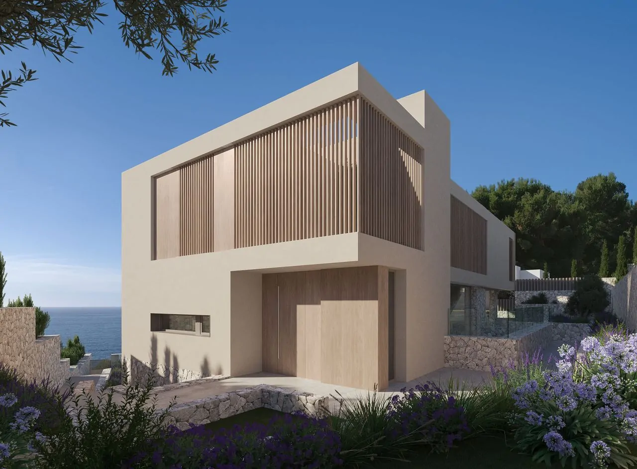 Exclusiva villa de nueva construcci&oacute;n con vistas panor&aacute;micas al mar