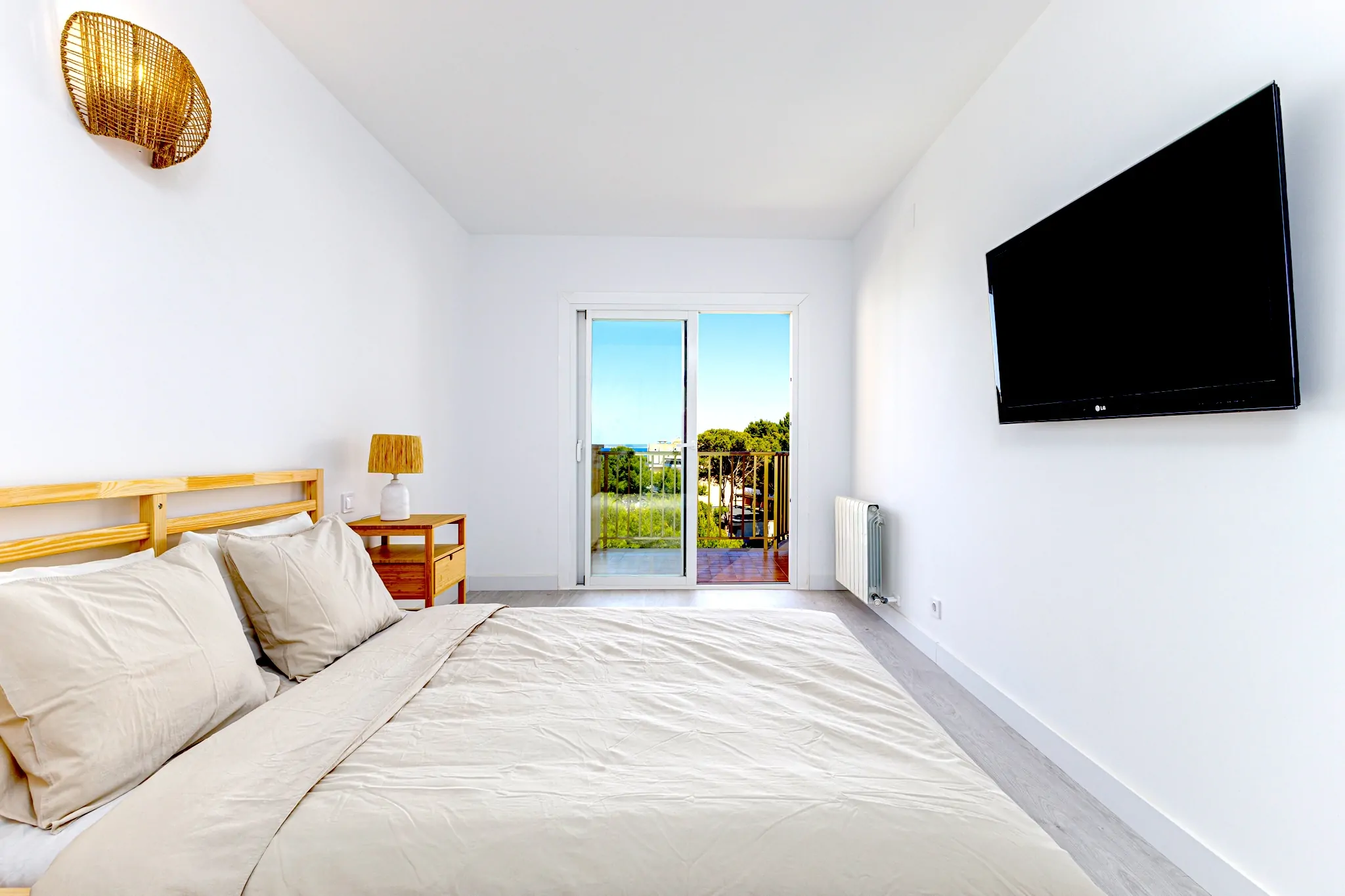 Apartamento con vistas al mar y acceso directo a la playa en Cala Vinyes