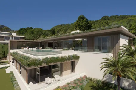 Plot with Sea Views and a Contemporary Villa Proposal