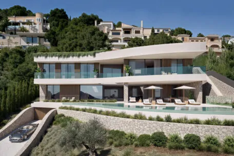 Villa project with sea views in Port d&rsquo;Andratx
