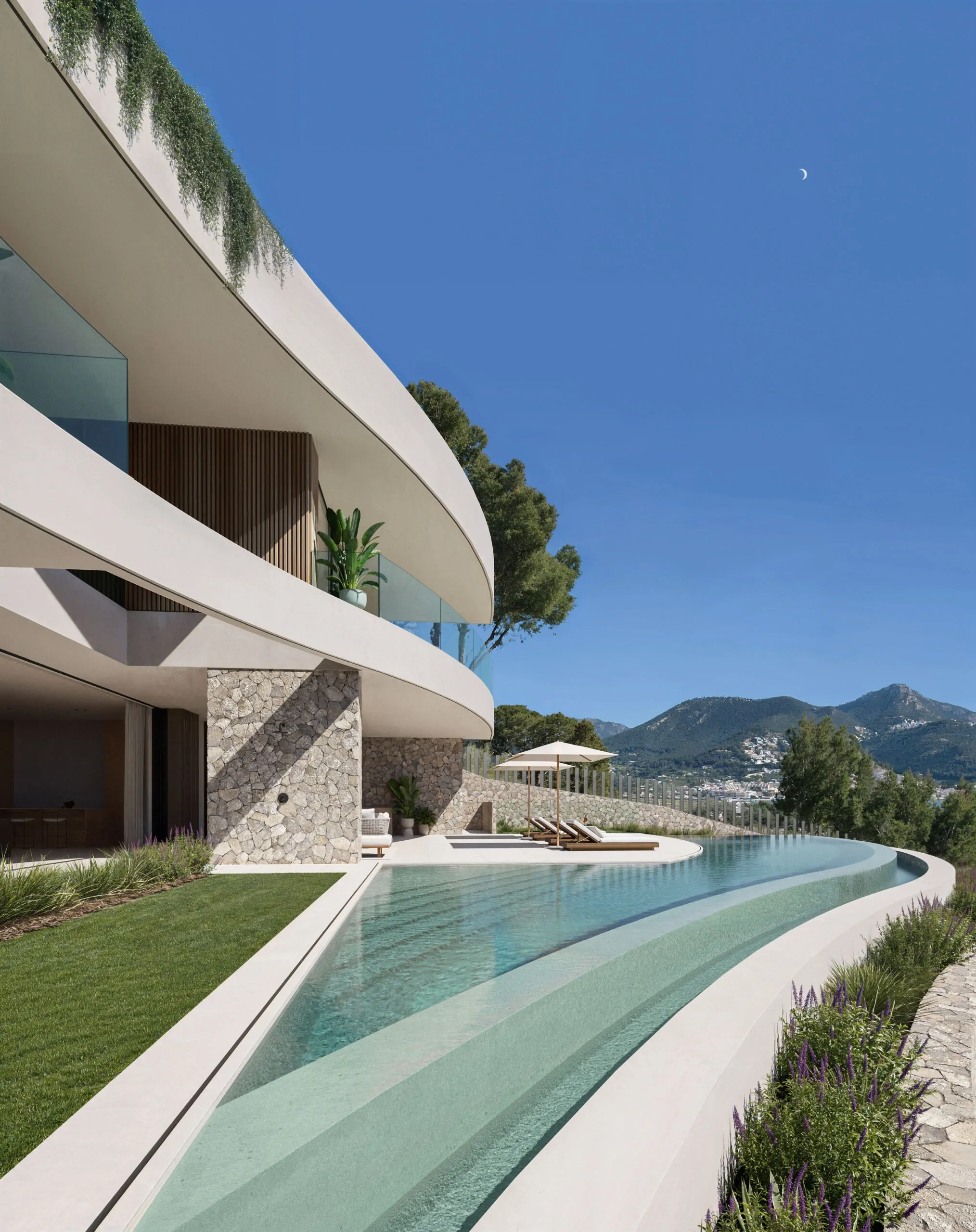 Proyecto de villa con vistas al mar en Puerto de Andratx