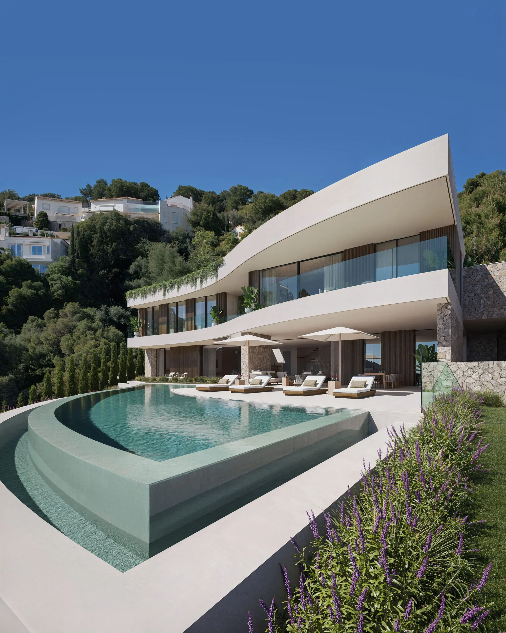 Proyecto de villa con vistas al mar en Puerto de Andratx